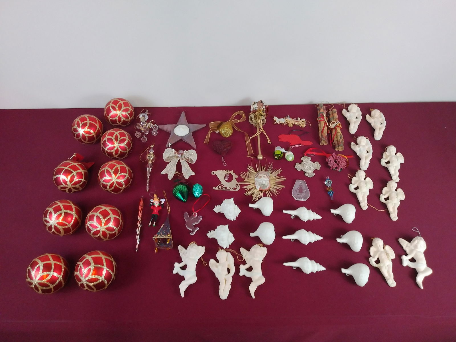 55 Vintage Christmas Ornaments (1 of 5)