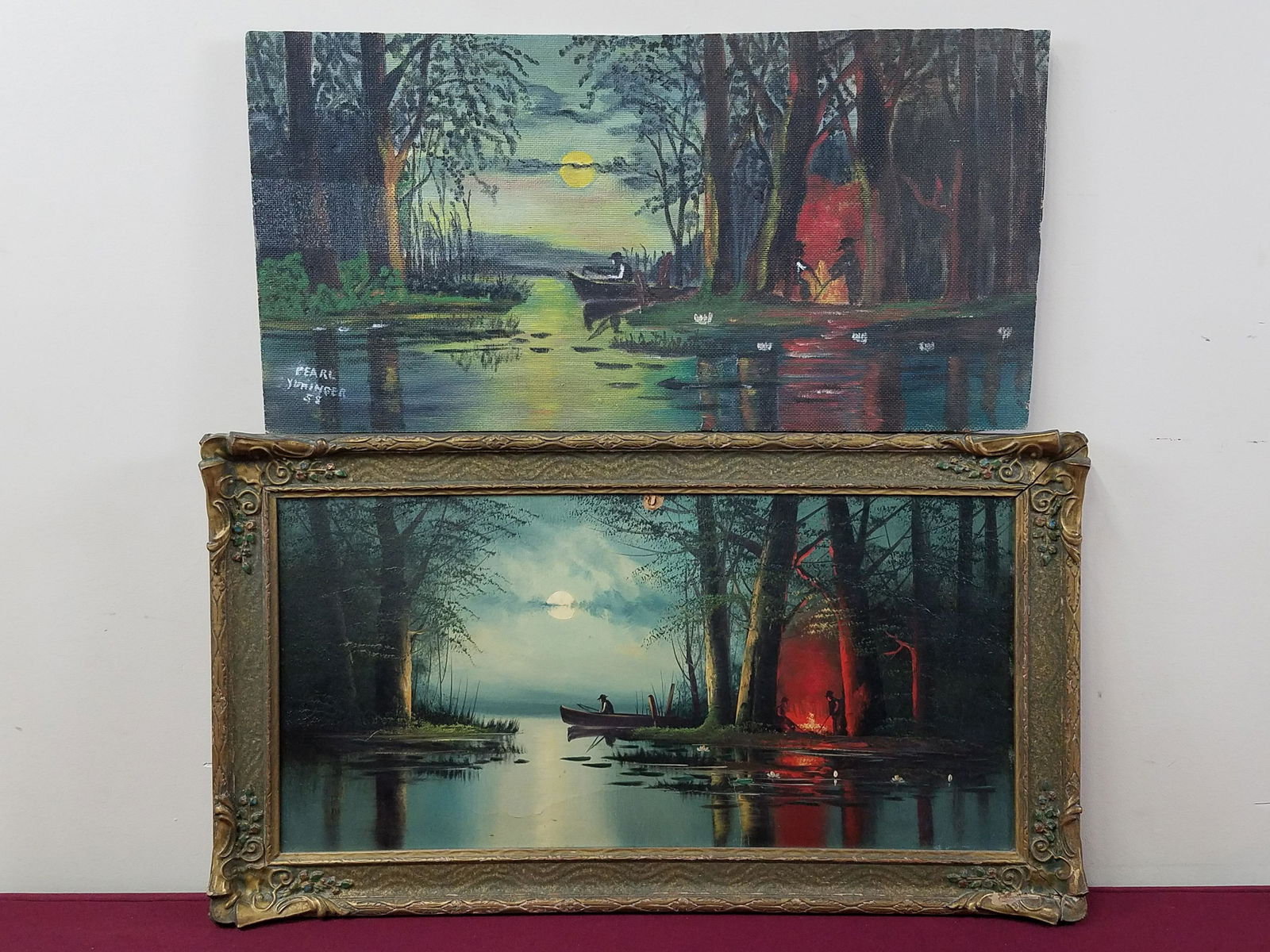 2 Camp Fire Paintings (1 of 5)