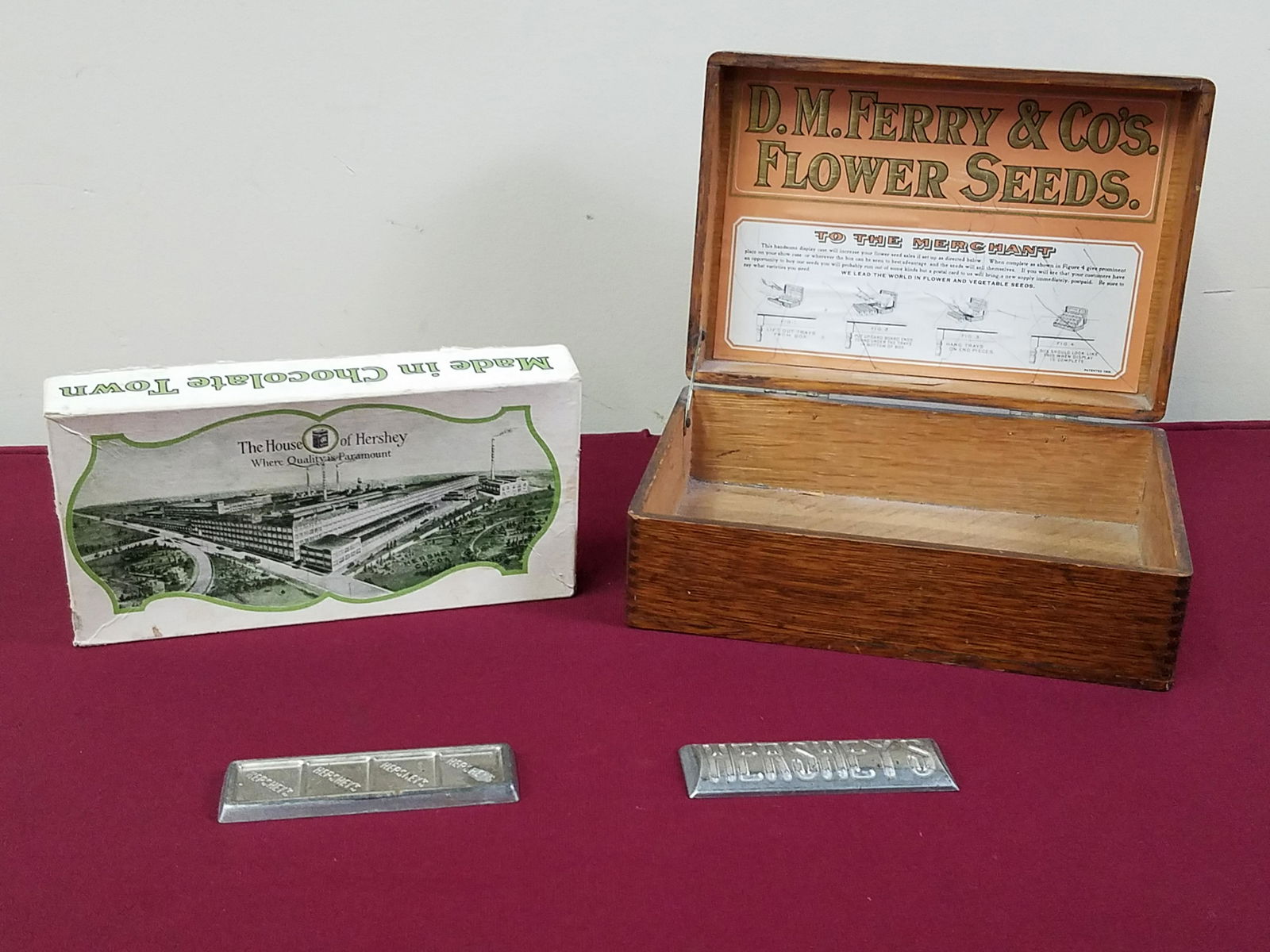 Hershey's Molds / Box and Flower Seed Box (1 of 5)