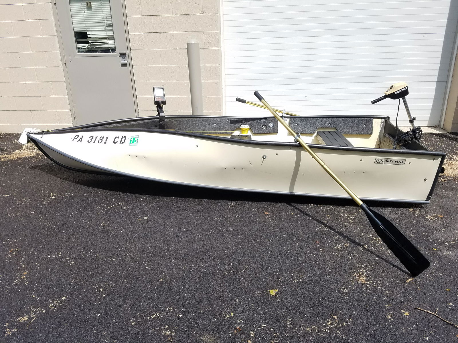 Folding Porta-Bote Genisis III Series with Sail (1 of 6)