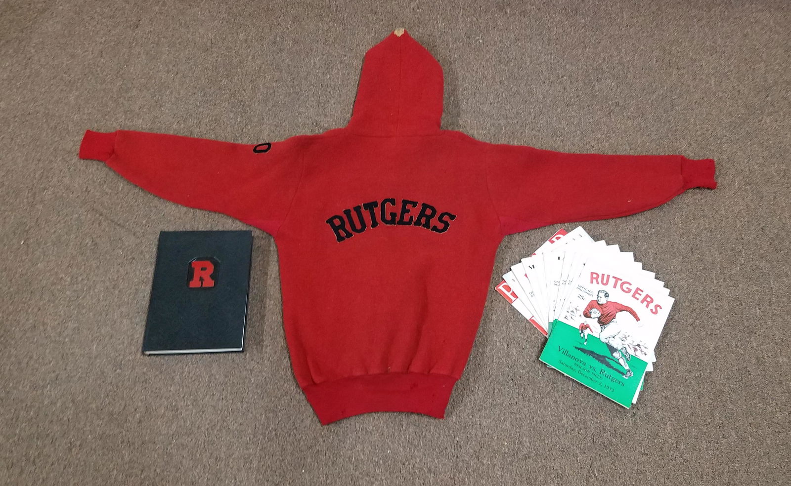 13 Pc Rutgers University Collection incl Jacket (1 of 18)