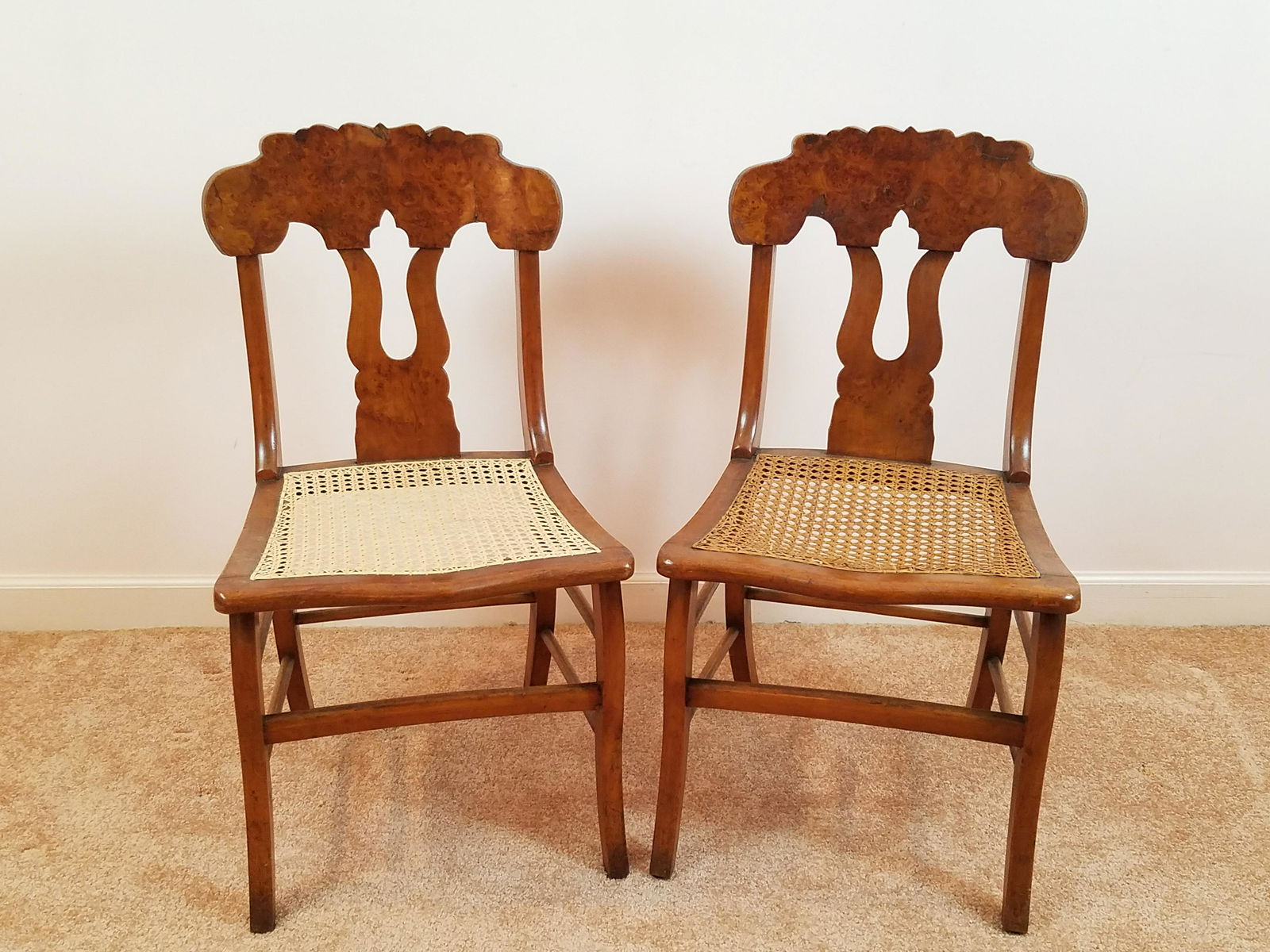 2 Cane Seated Side Chairs (1 of 5)