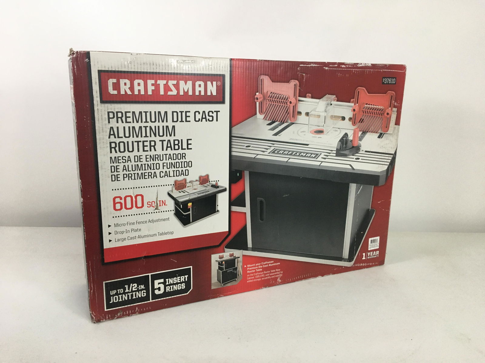 Craftsman Die-Cast Premium Aluminum Router Table (1 of 3)