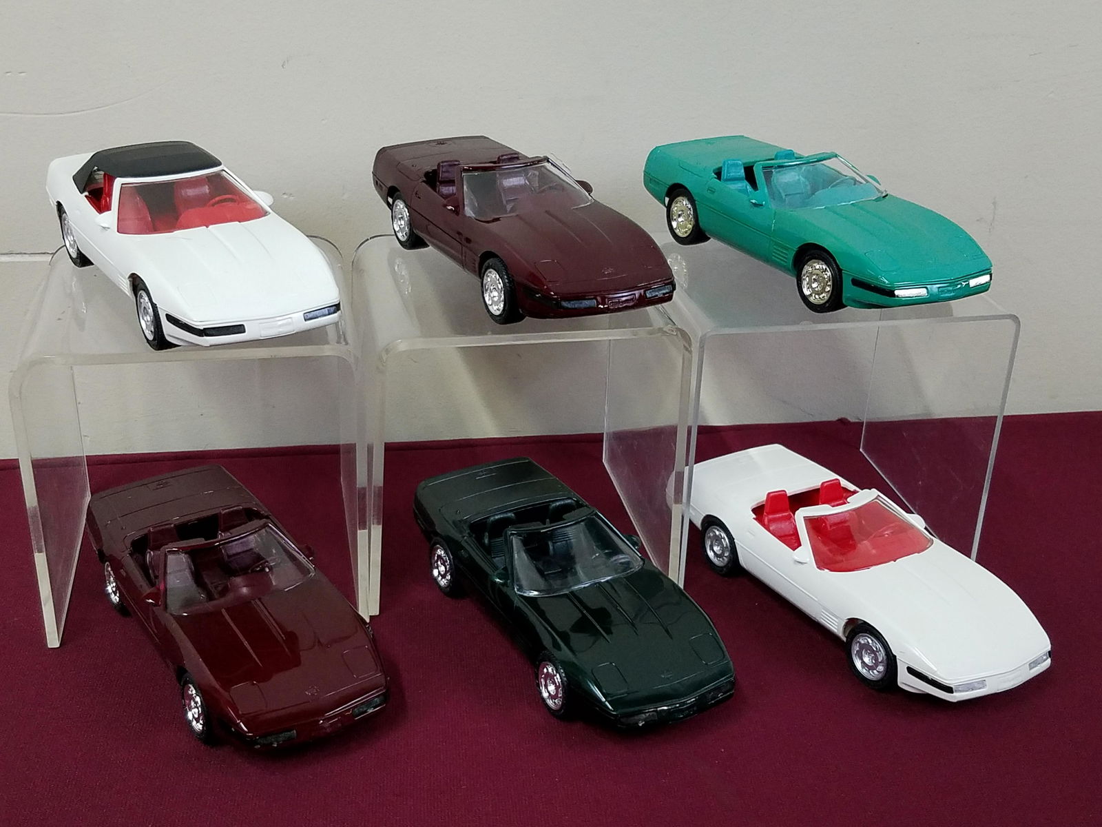 6 1990s Corvette Dealer Cars incl Polo Green (1 of 5)