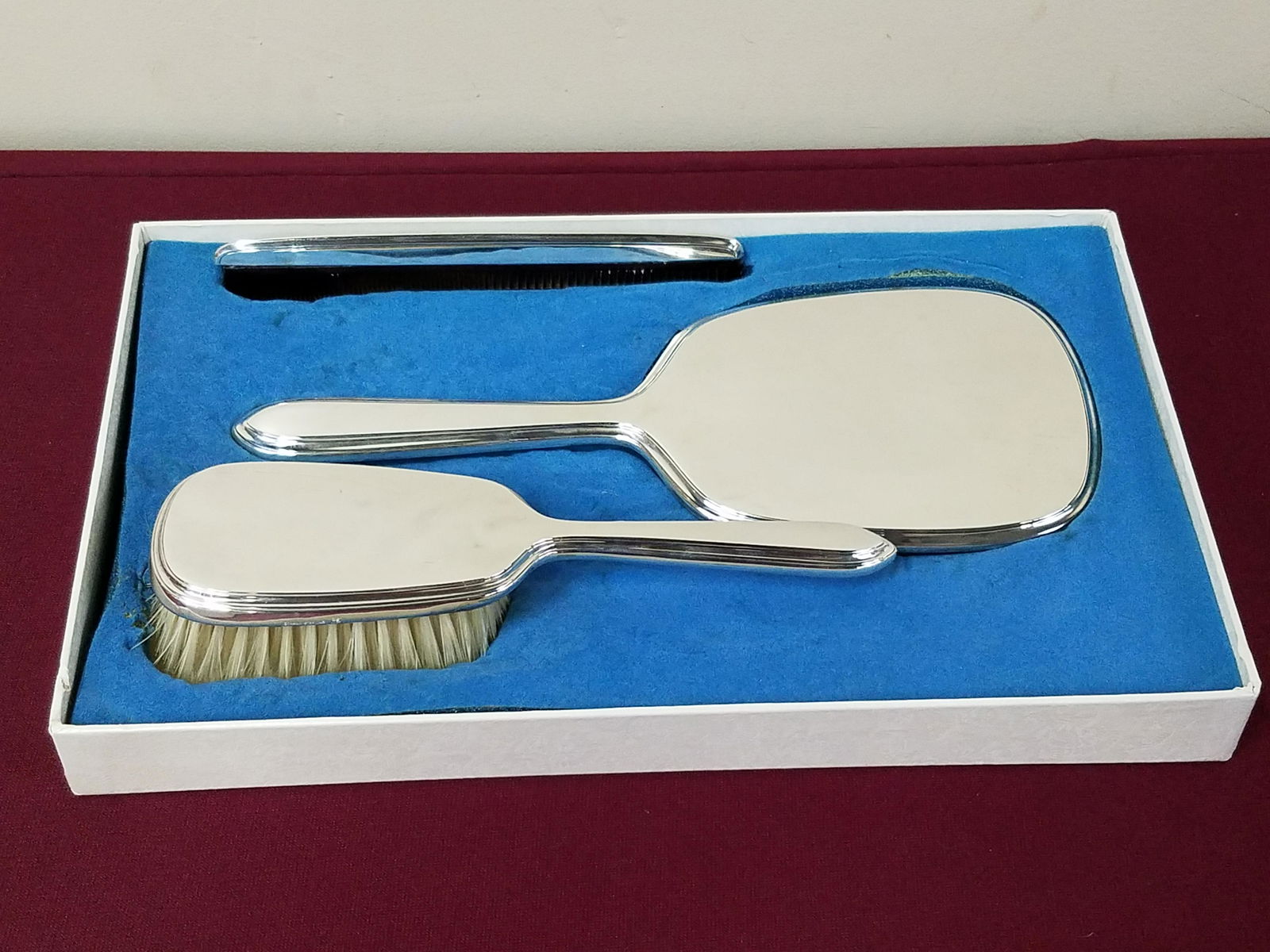 3 Pc Gorham Sterling Dresser Set (1 of 3)