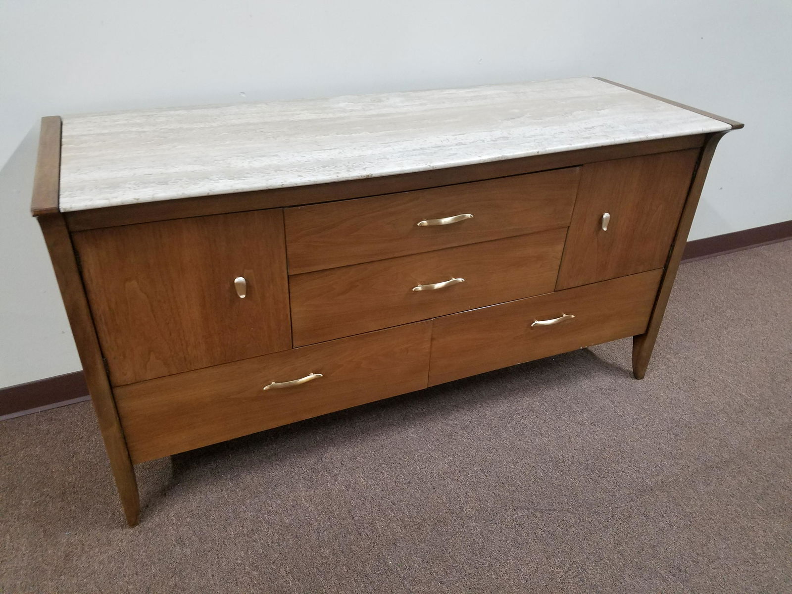 Marble Top Server by Drexel (1 of 3)