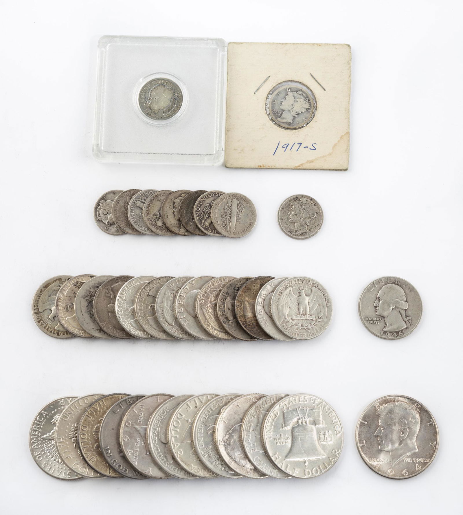 $10.60 Face 90% U. S. Silver Coins (1 of 3)