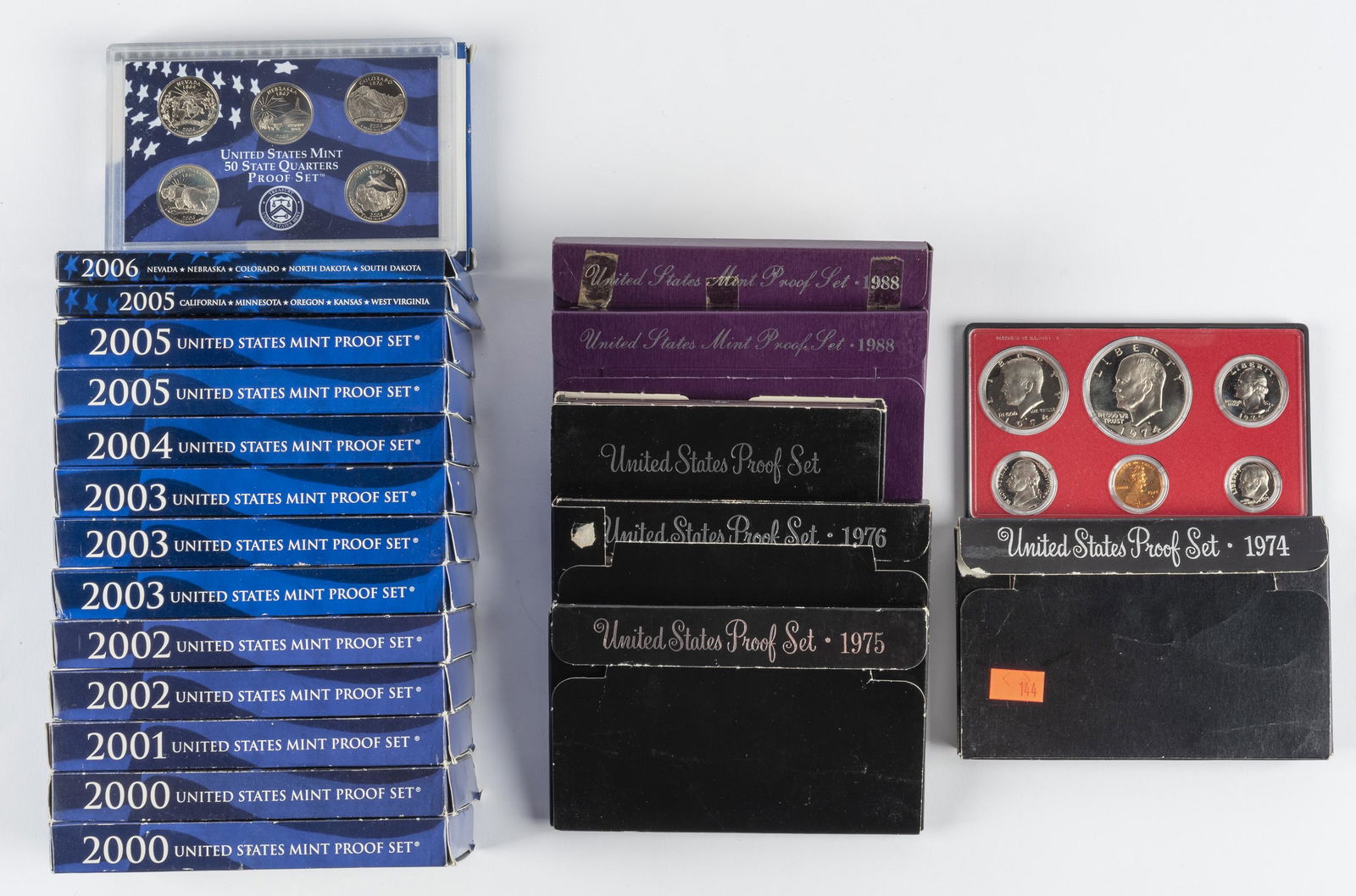 20 U. S. Proof Sets (1 of 1)