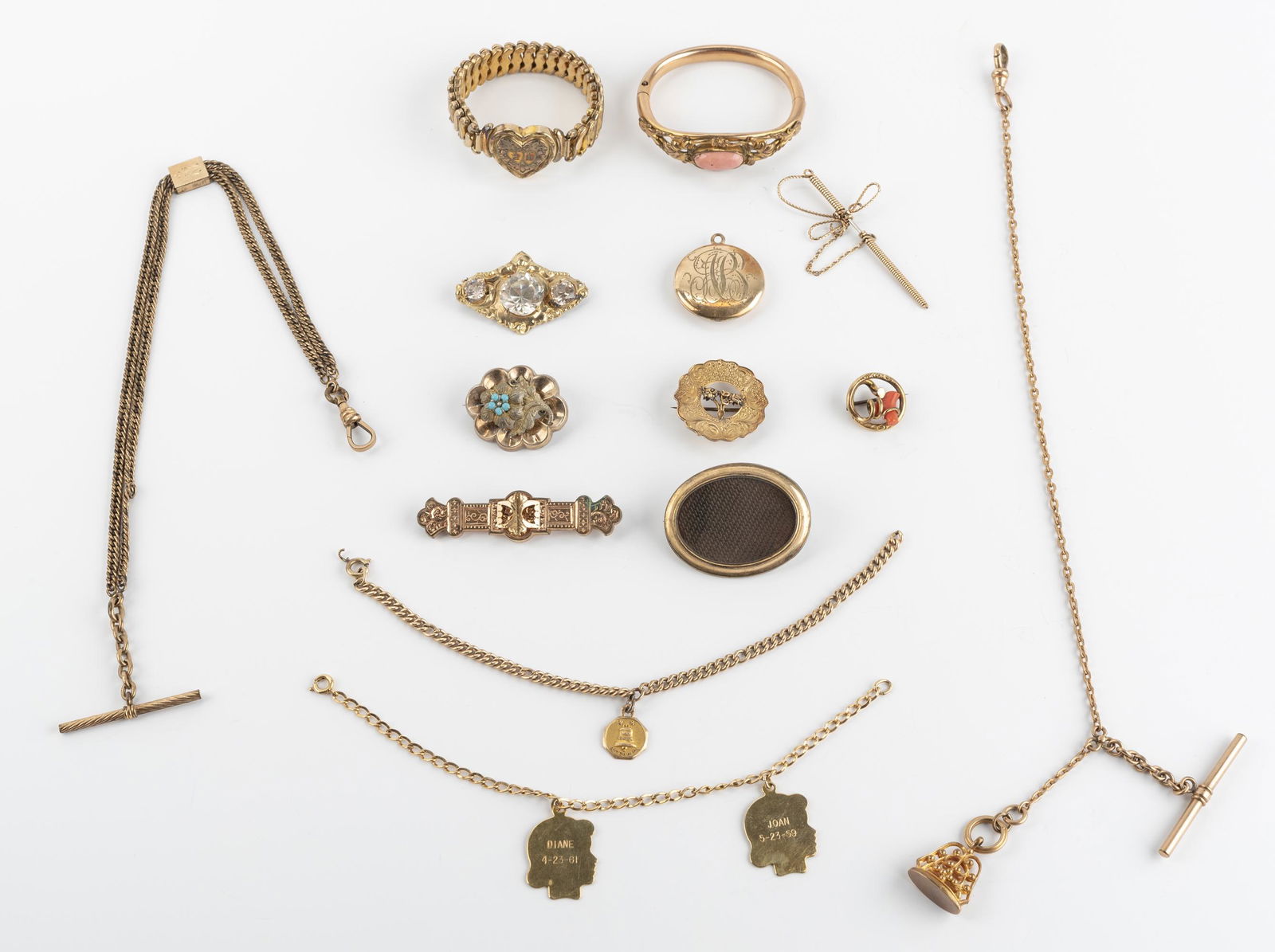 13 Pcs Goldfilled Jewelry (1 of 18)