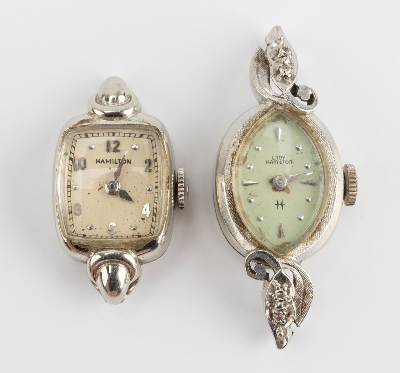 2 14k Ladies Hamilton Wristwatches (1 of 4)