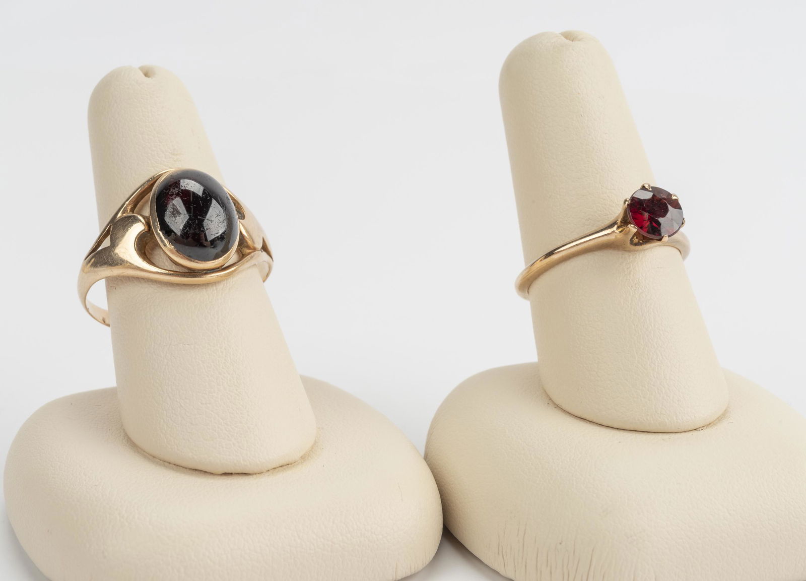 2 10k Garnet Rings (1 of 5)
