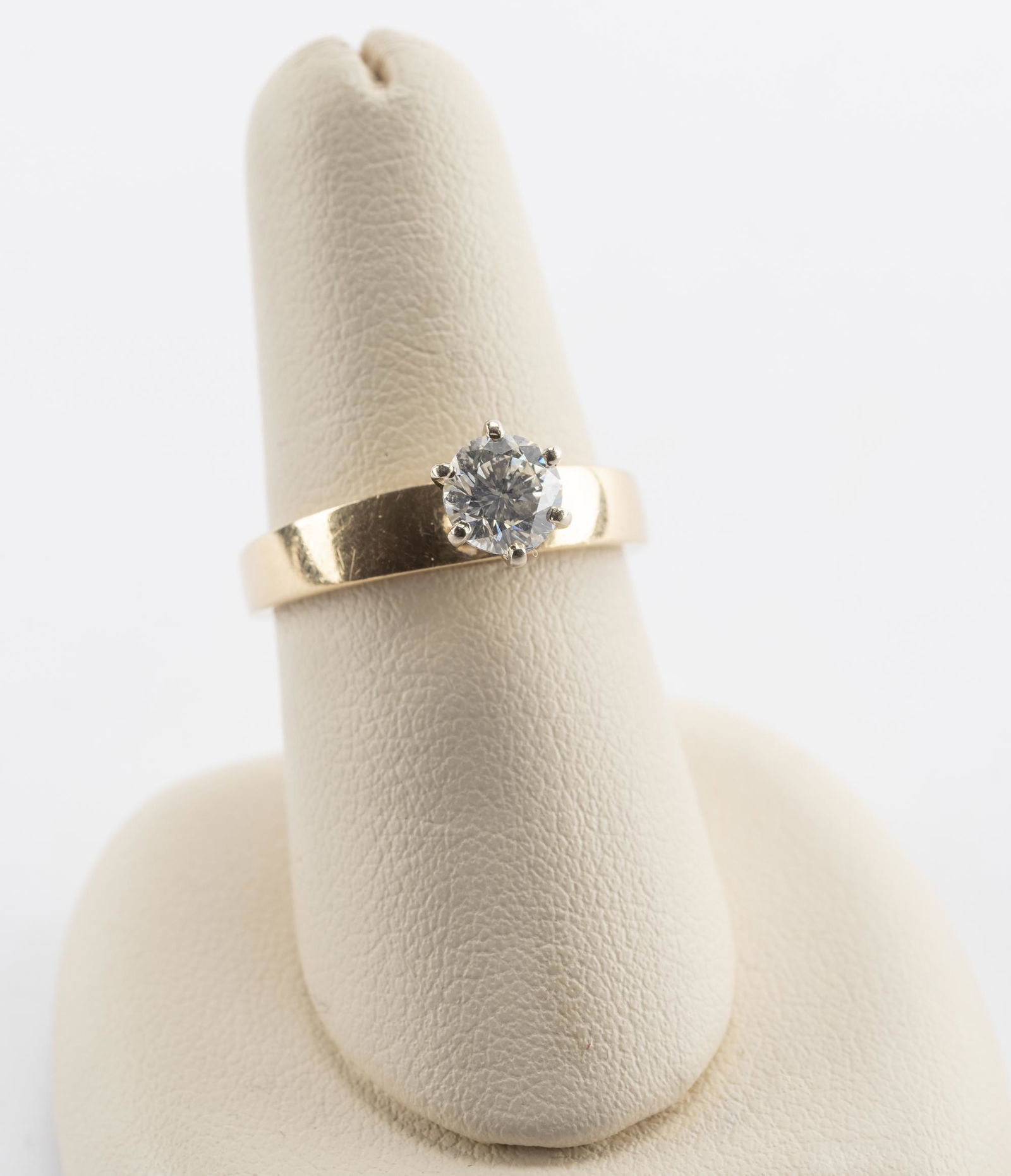 14k .65 Ct Diamond Solitaire Ring (1 of 3)