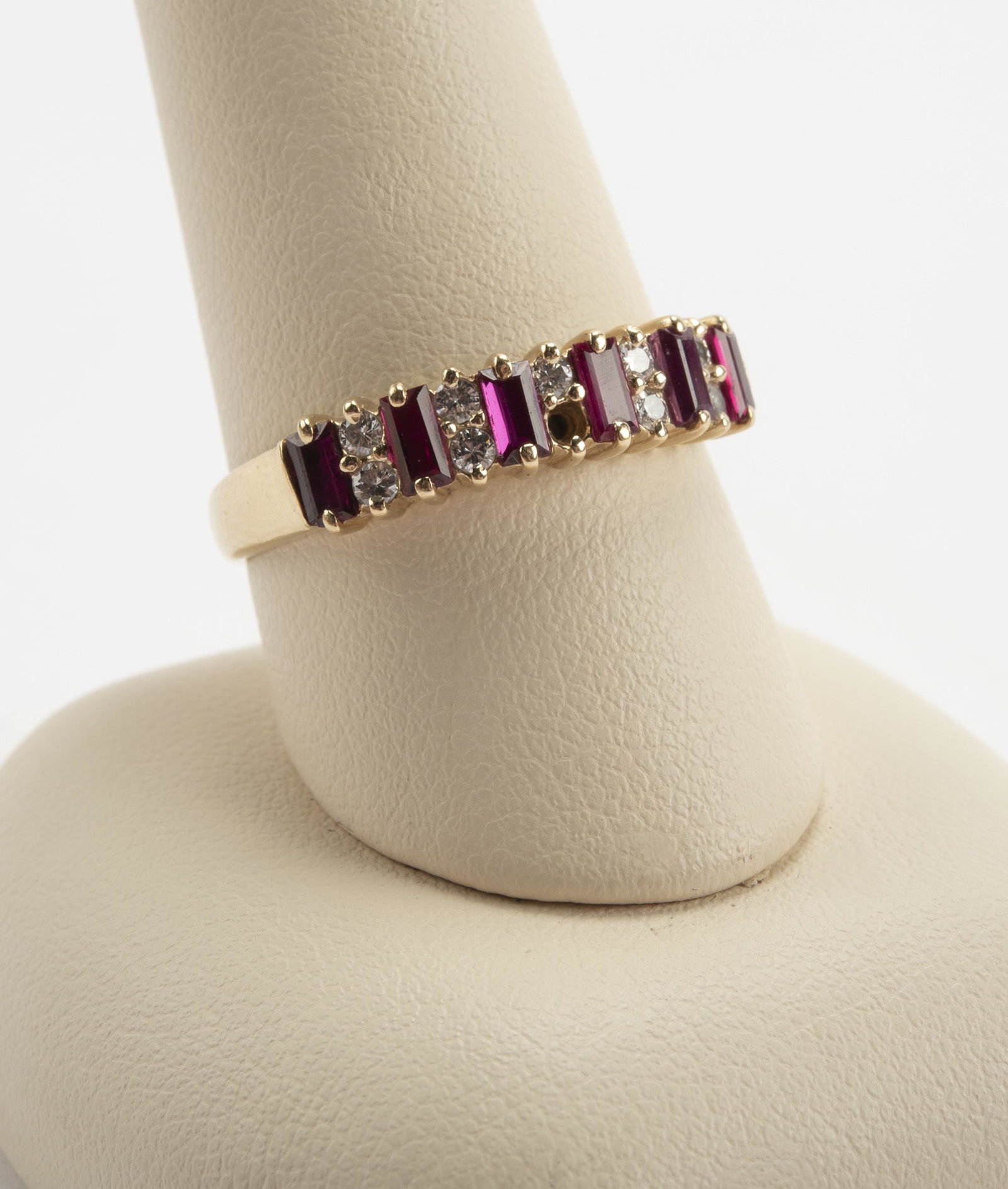 14k Ruby & Diamond Ring (1 of 3)
