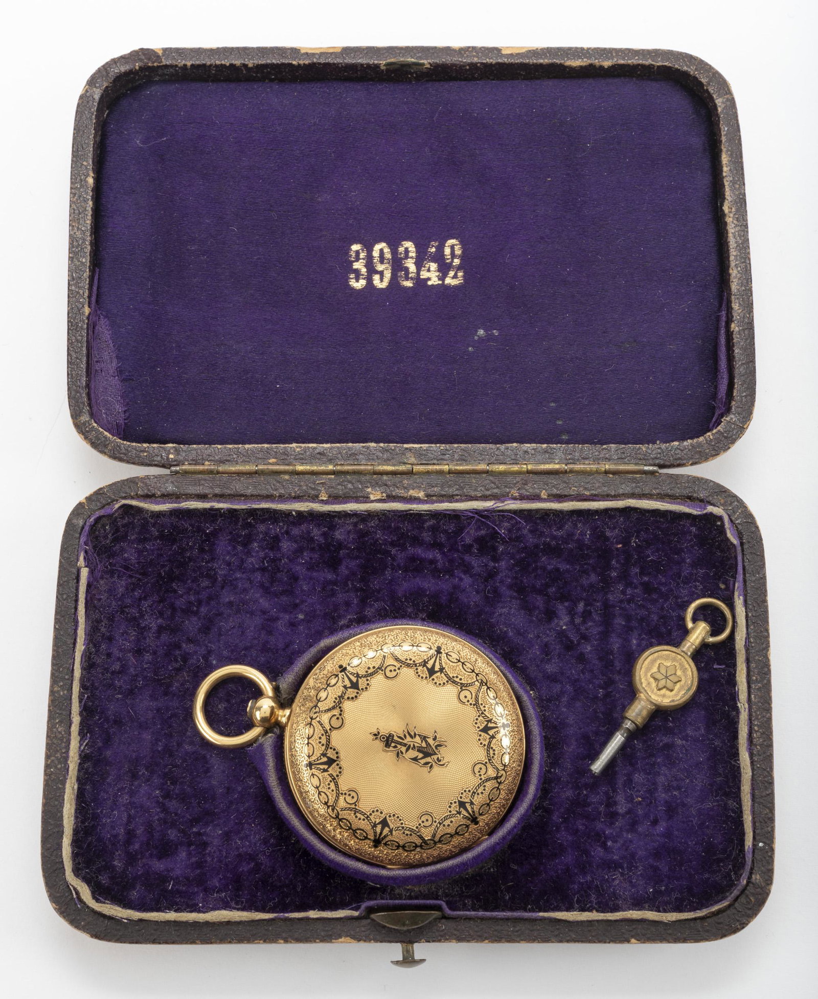 E. Kestner Geneva Enamel Pocket Watch (1 of 6)
