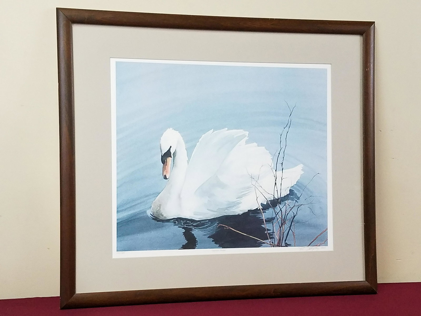 Bruce Johnson "Dutch Swan" Lithograph (1 of 4)