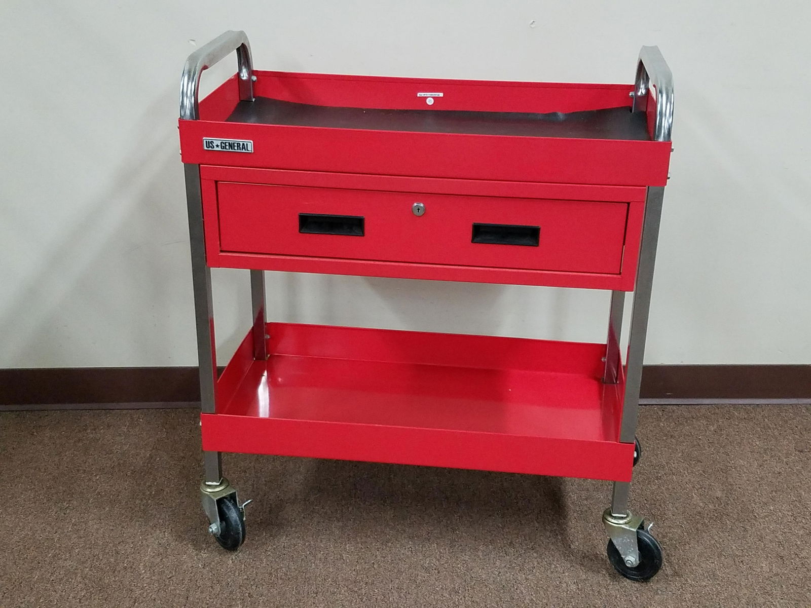 US General Tool Cart with Drawer (1 of 4)
