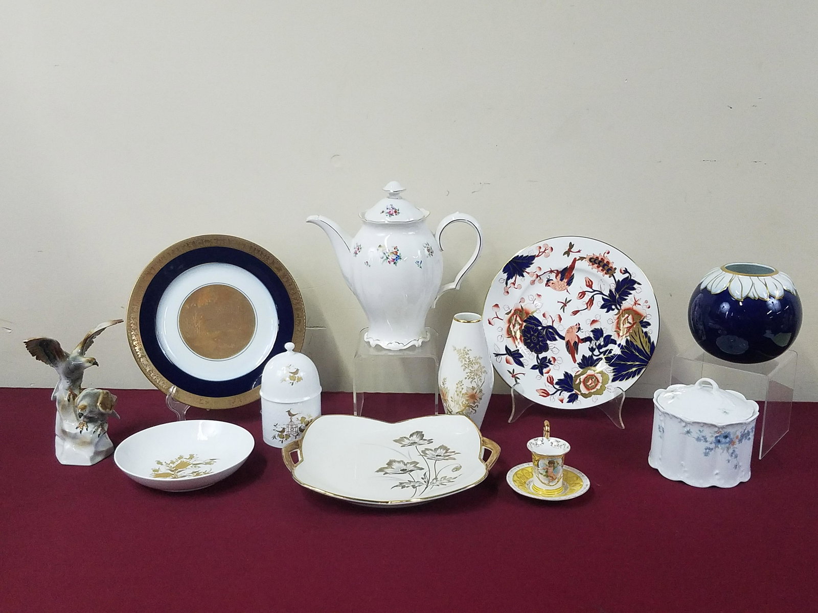 11 Pcs Ceramics incl Rosenthal and Limoges (1 of 12)