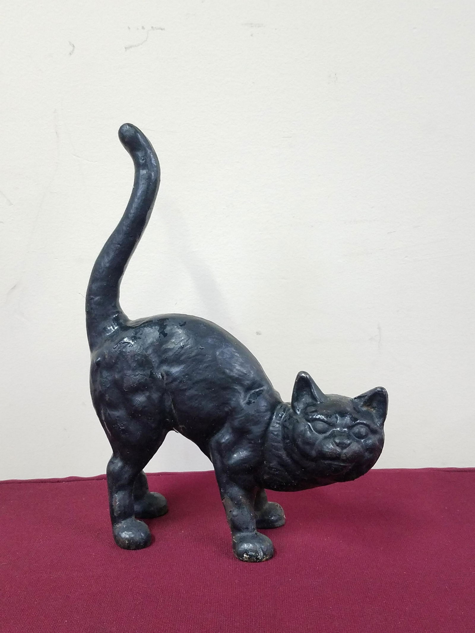 Cast Iron Cat Door Stop (1 of 2)