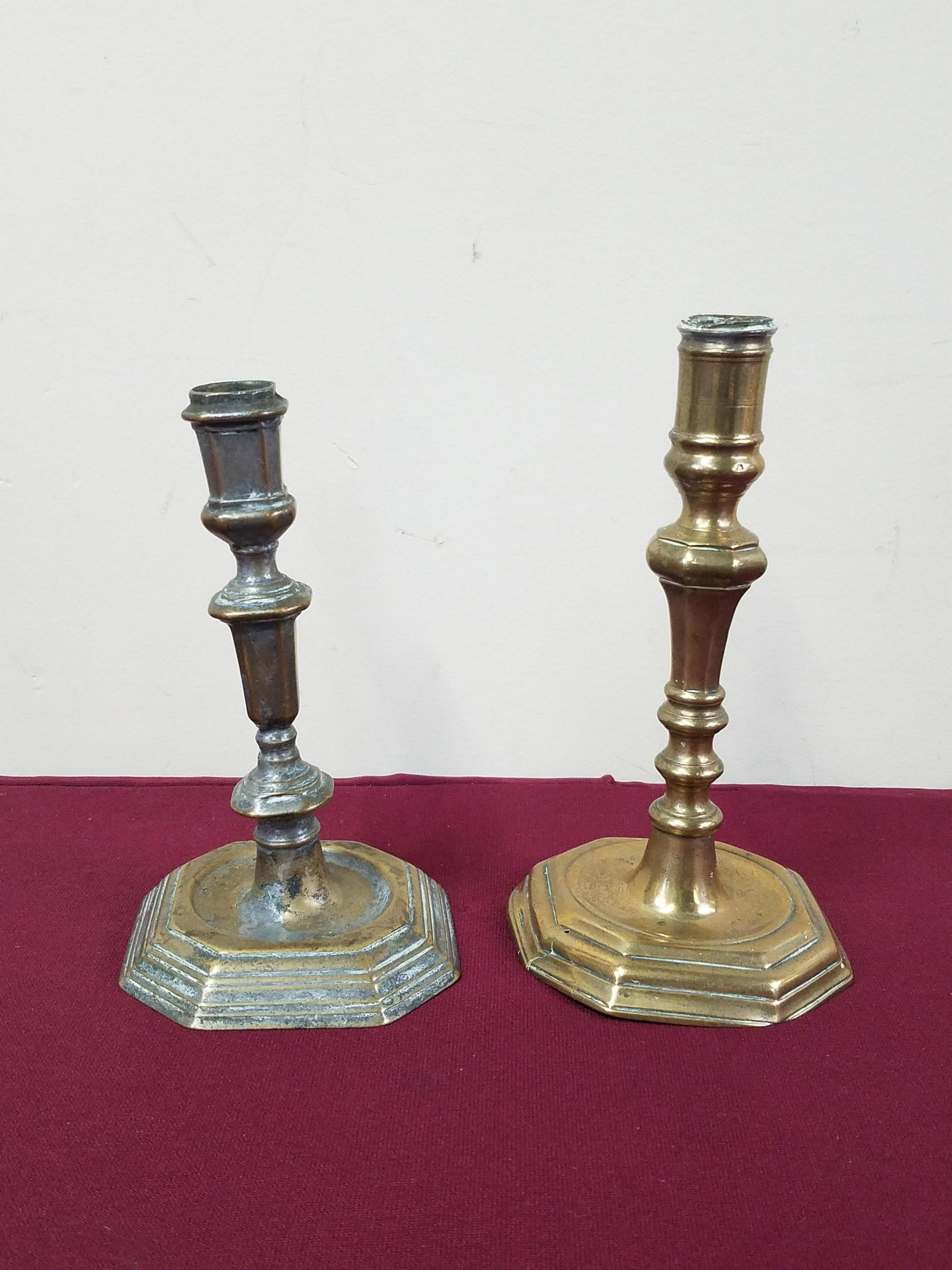 2 Antique Candlesticks (1 of 3)