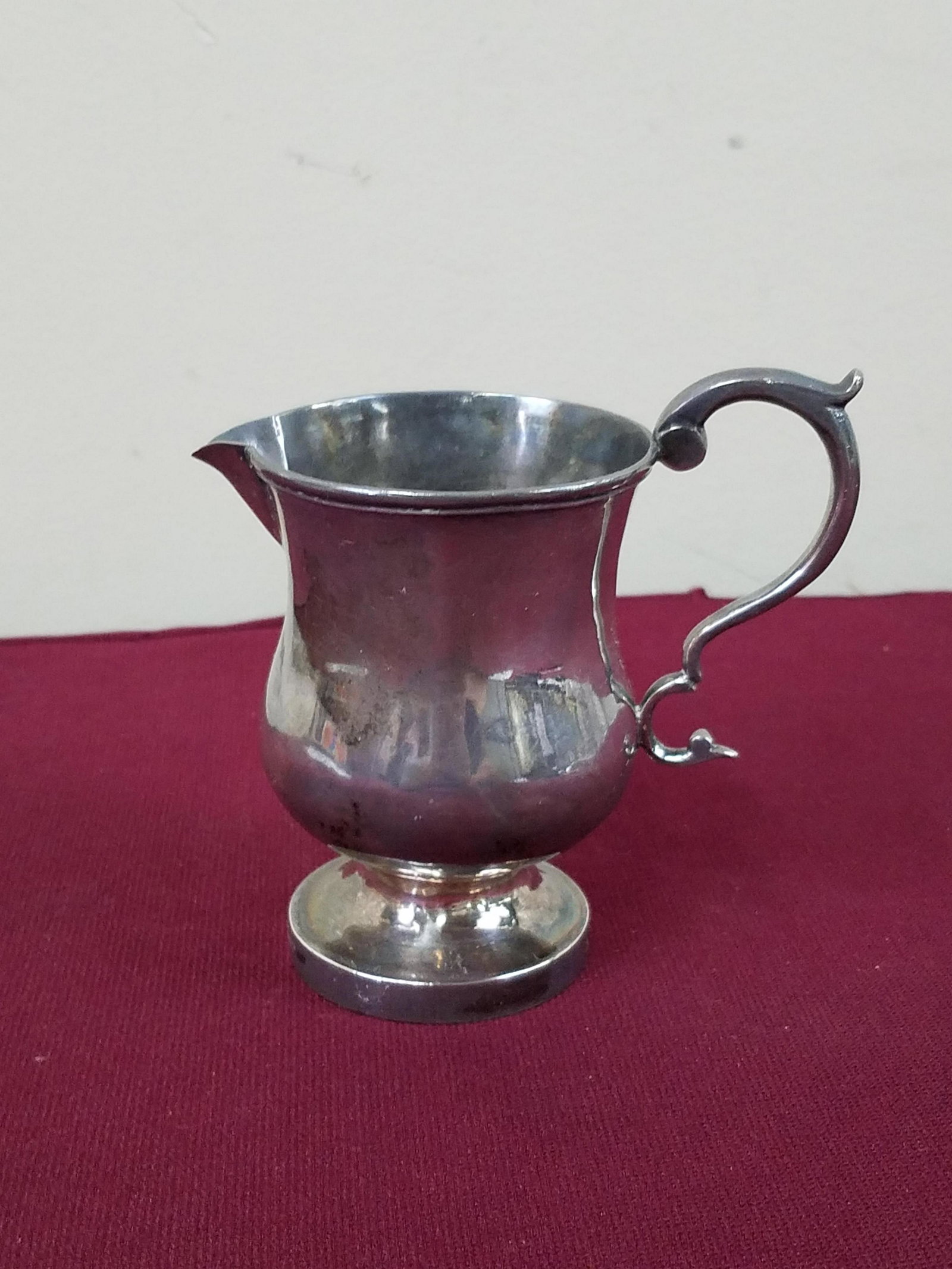 Kirk Coin Silver Creamer (1 of 2)