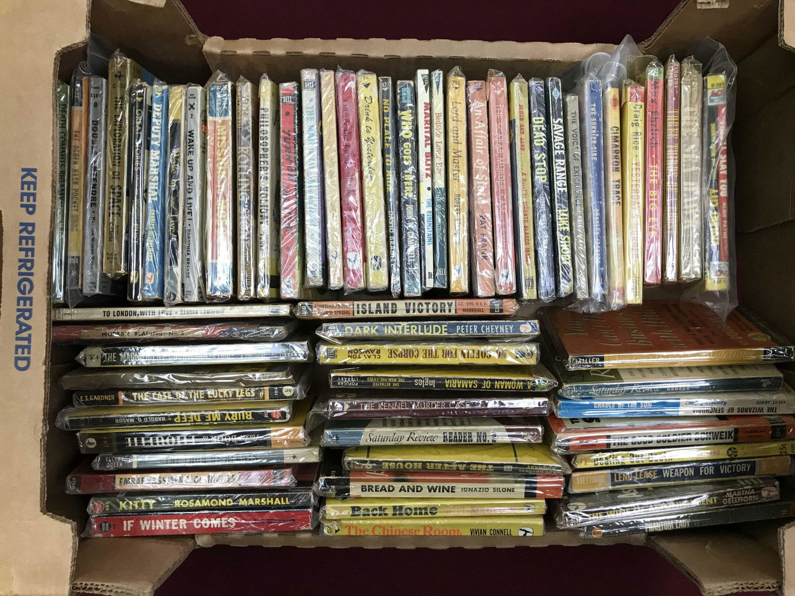 74 Pulp Fiction Paperbacks (1 of 11)