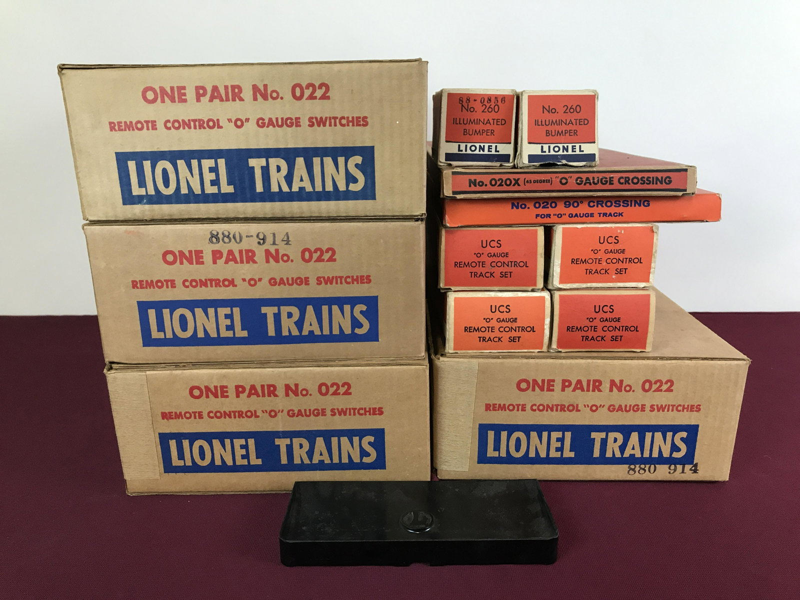 13 Pcs Lionel O Gauge Track Accessories in OBs (1 of 1)