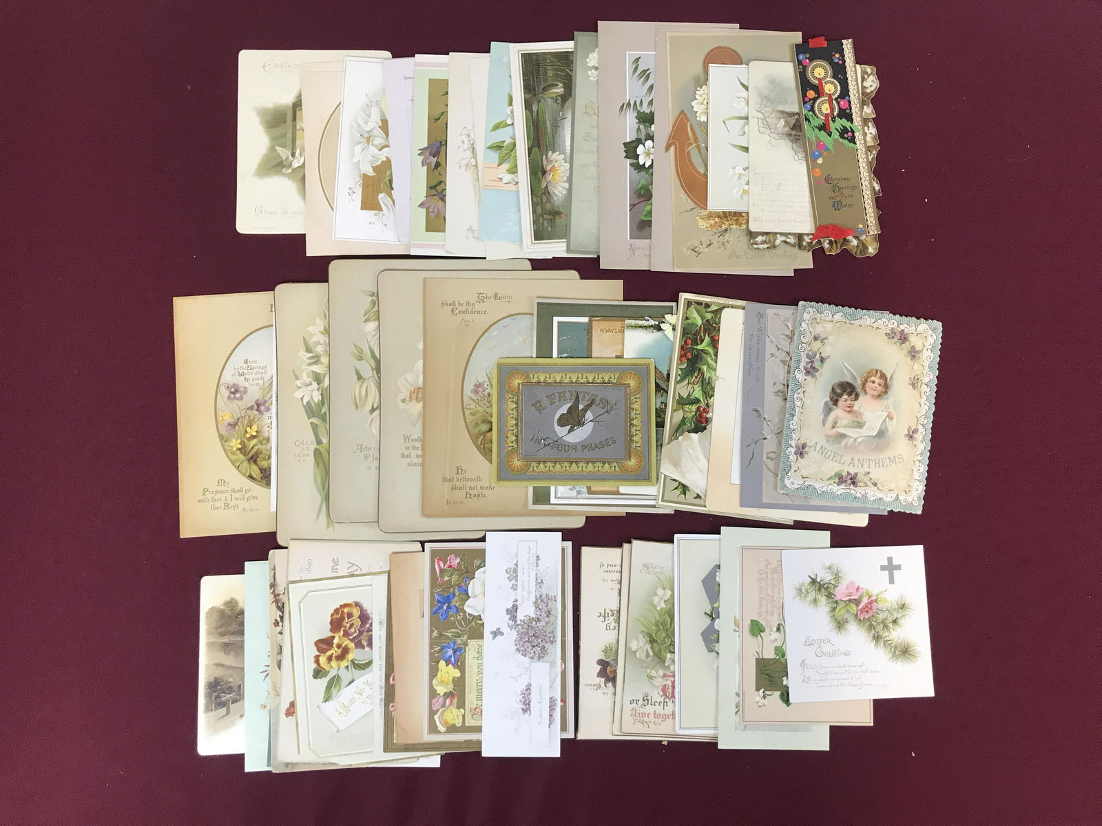 54 Victorian Greeting Cards (1 of 8)