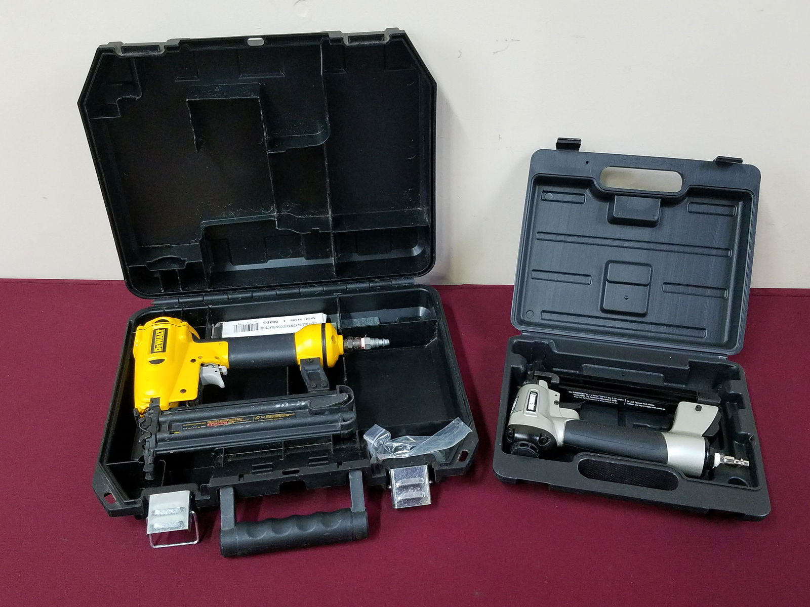 Dewalt Brad Nailer and Surebonder Stapler (1 of 5)