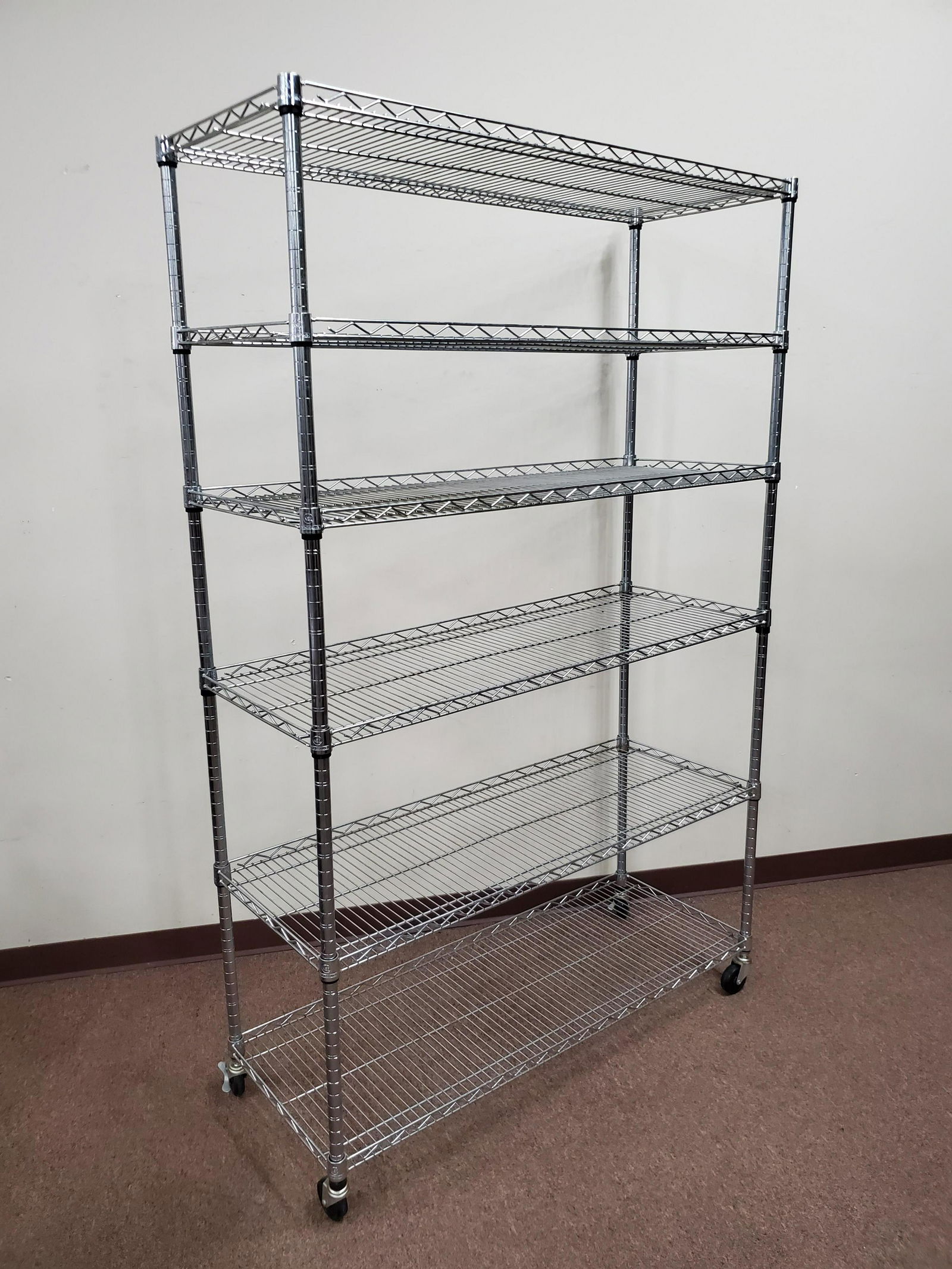 Chrome NSF "Living Home" Storage Rack (1 of 3)