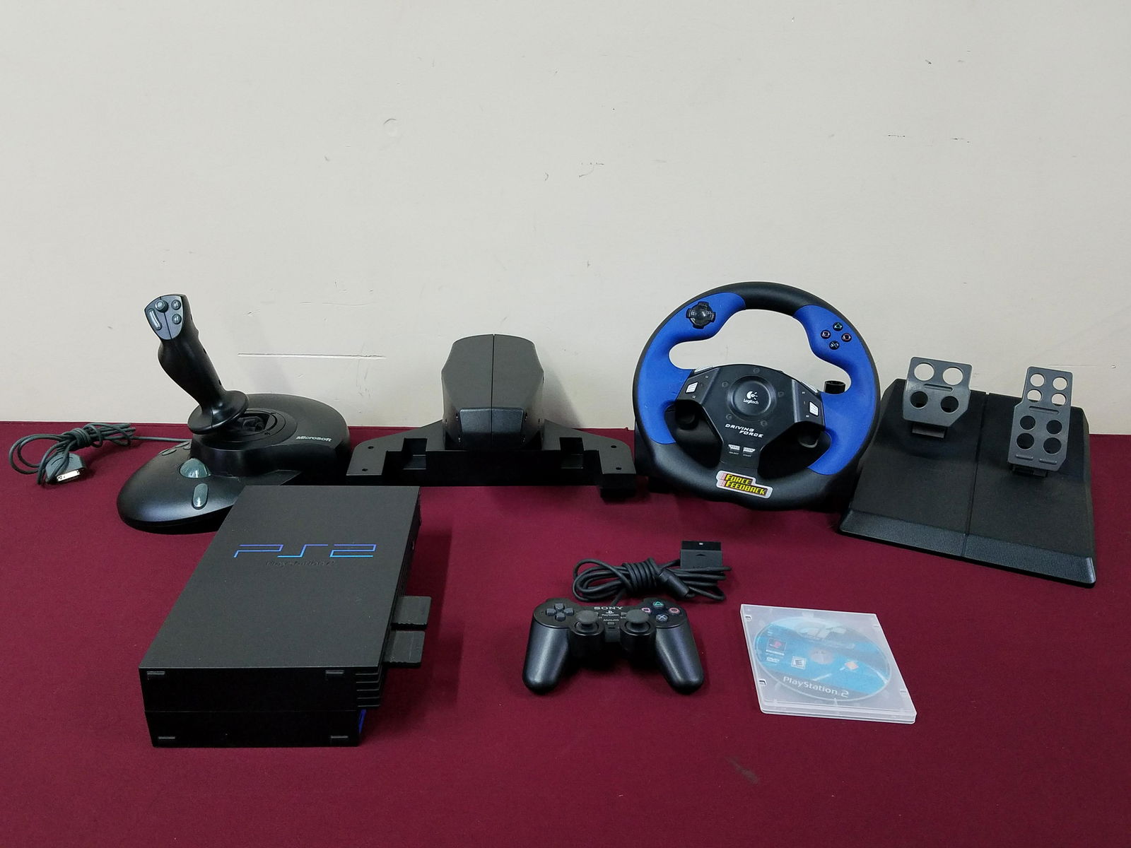 7 Pcs PS2 and Accessories (1 of 9)