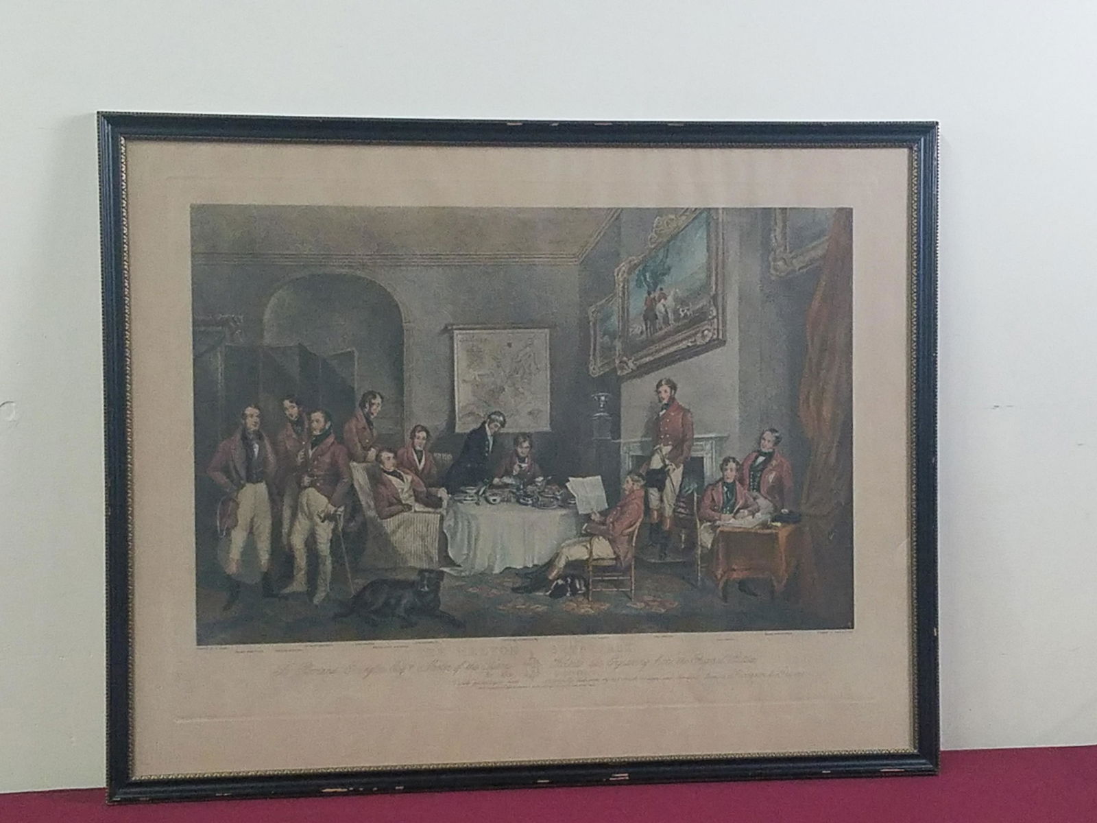 Chas G Lewis "The Melton Breakfast" Print (1 of 8)