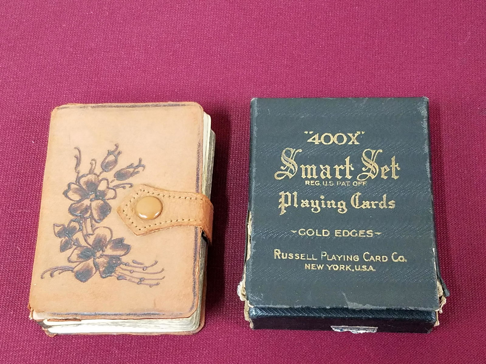 Antique Playing Cards incl "400X" Smart Set (1 of 3)