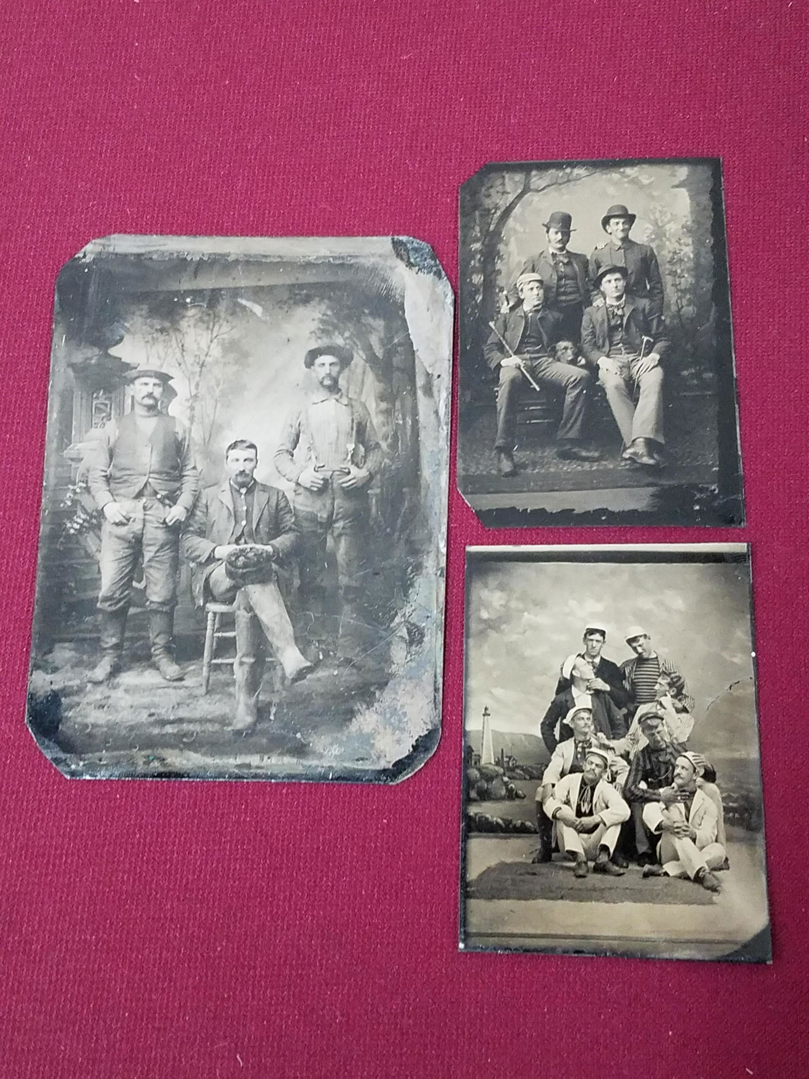 3 Tin Types and Album with 21 Antique Photos (1 of 8)