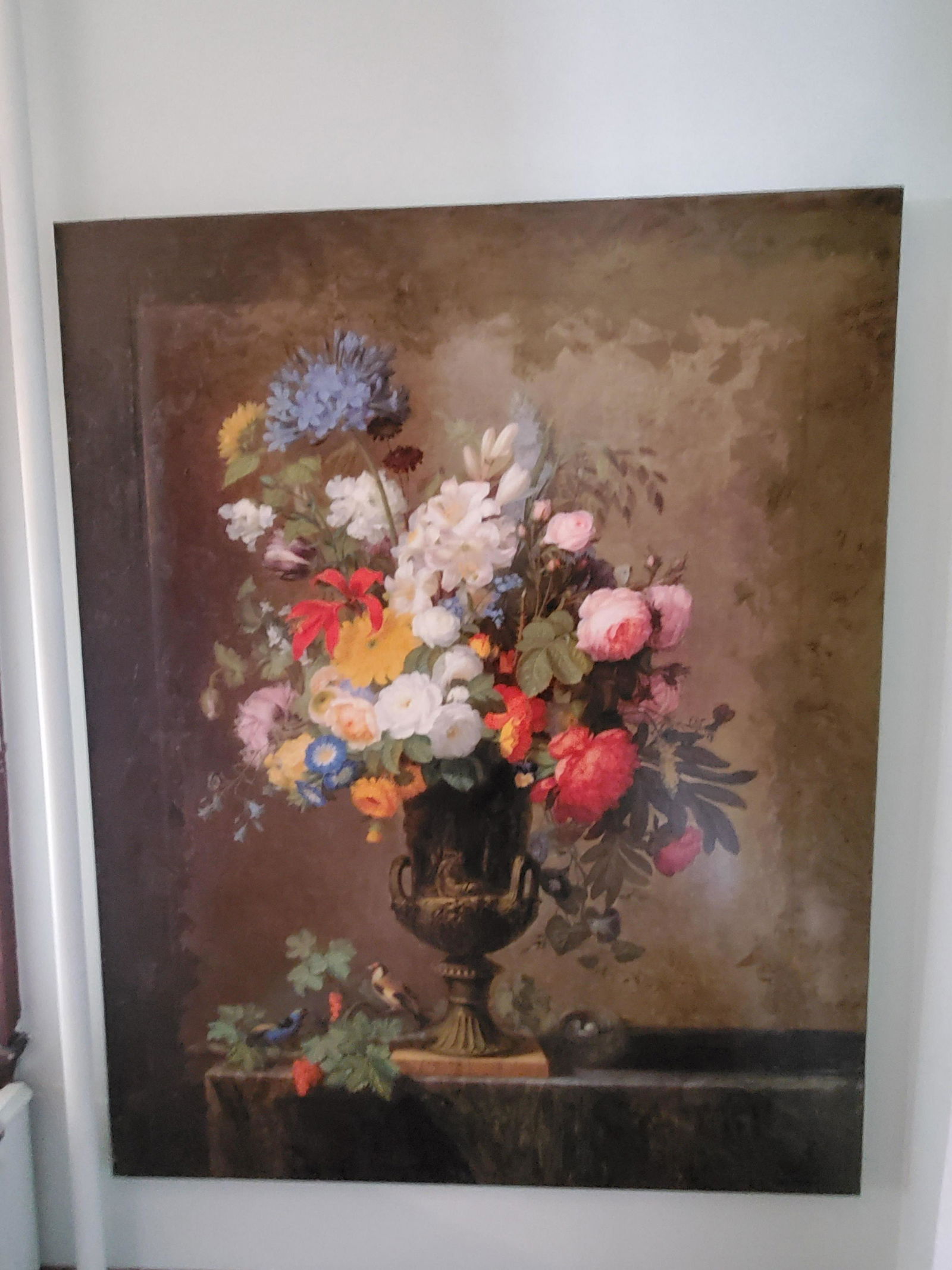 Large Decorative Print on Canvas (1 of 3)