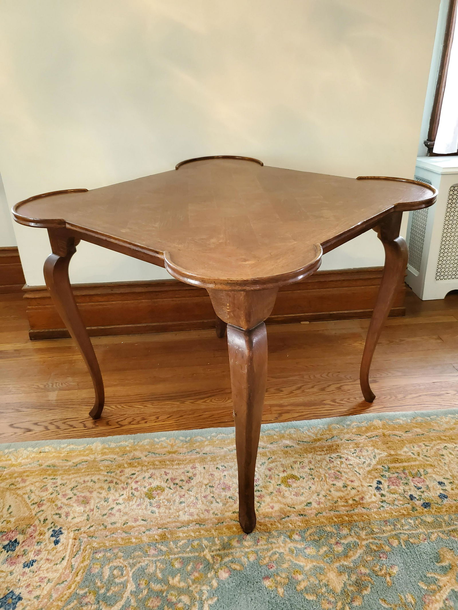 Italian Marquetry Game Table (1 of 2)