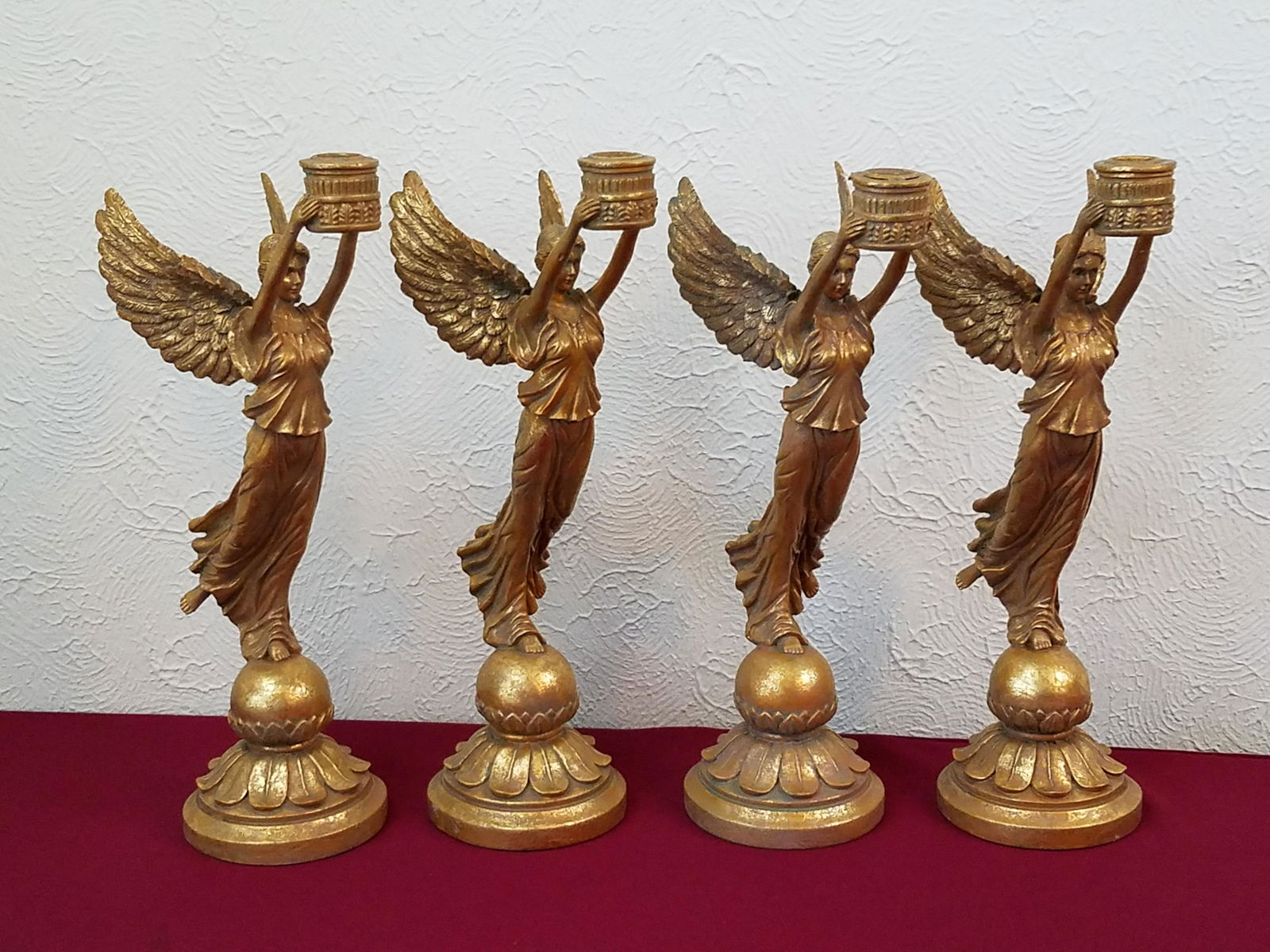 4 Angel Candle Holders (1 of 3)