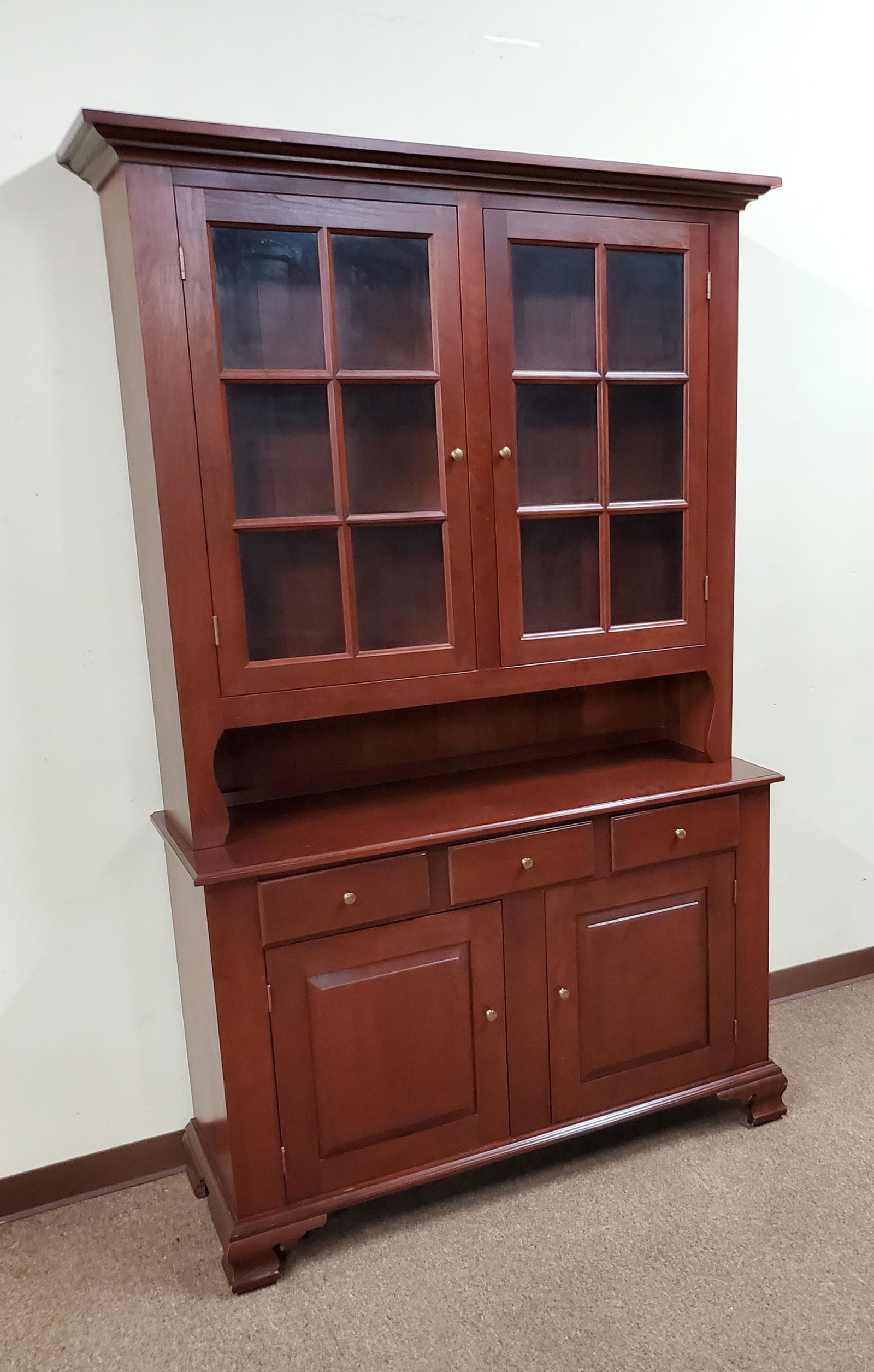 Seely Pine Dutch Cupboard (1 of 2)