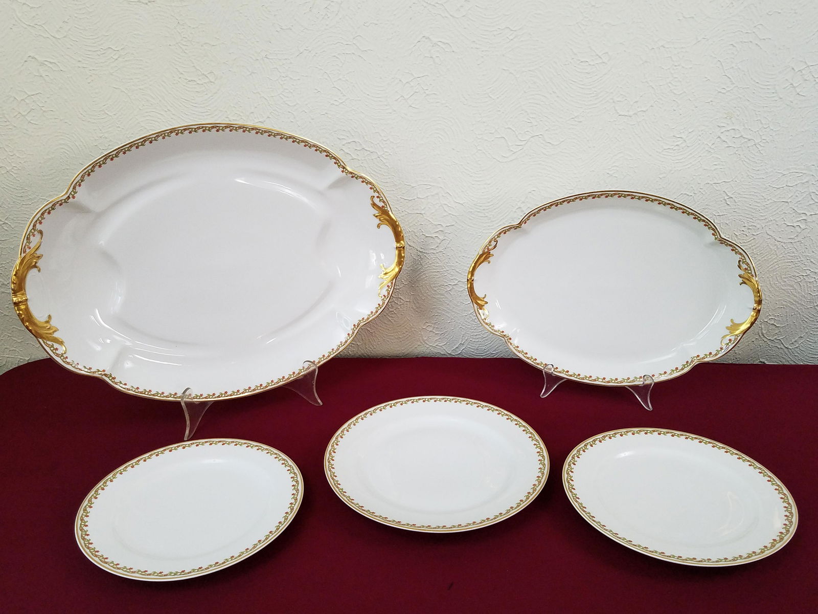 5 Pcs Limoges China incl Meat Platter (1 of 3)