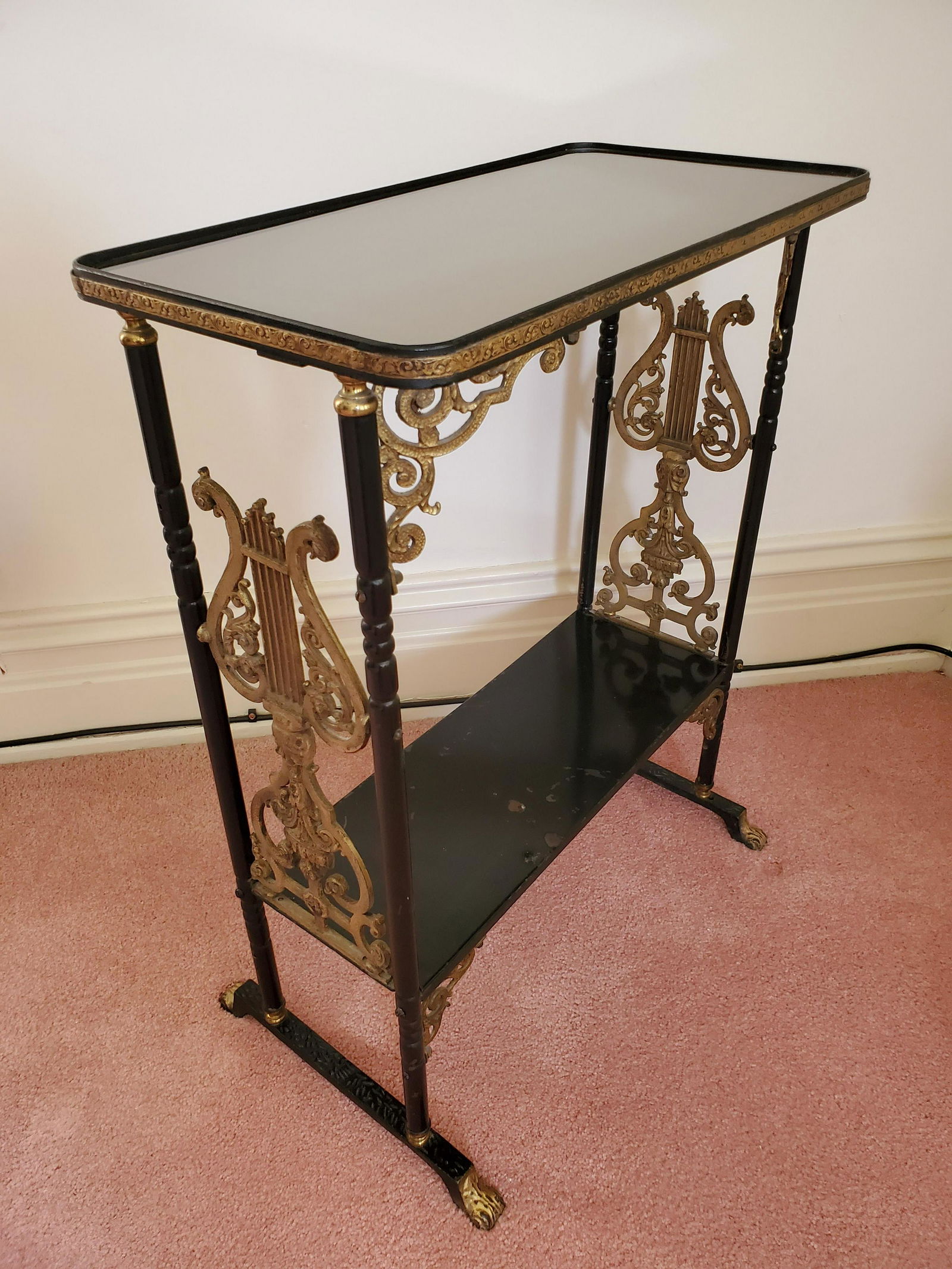 Mirror Top Iron Table (1 of 2)