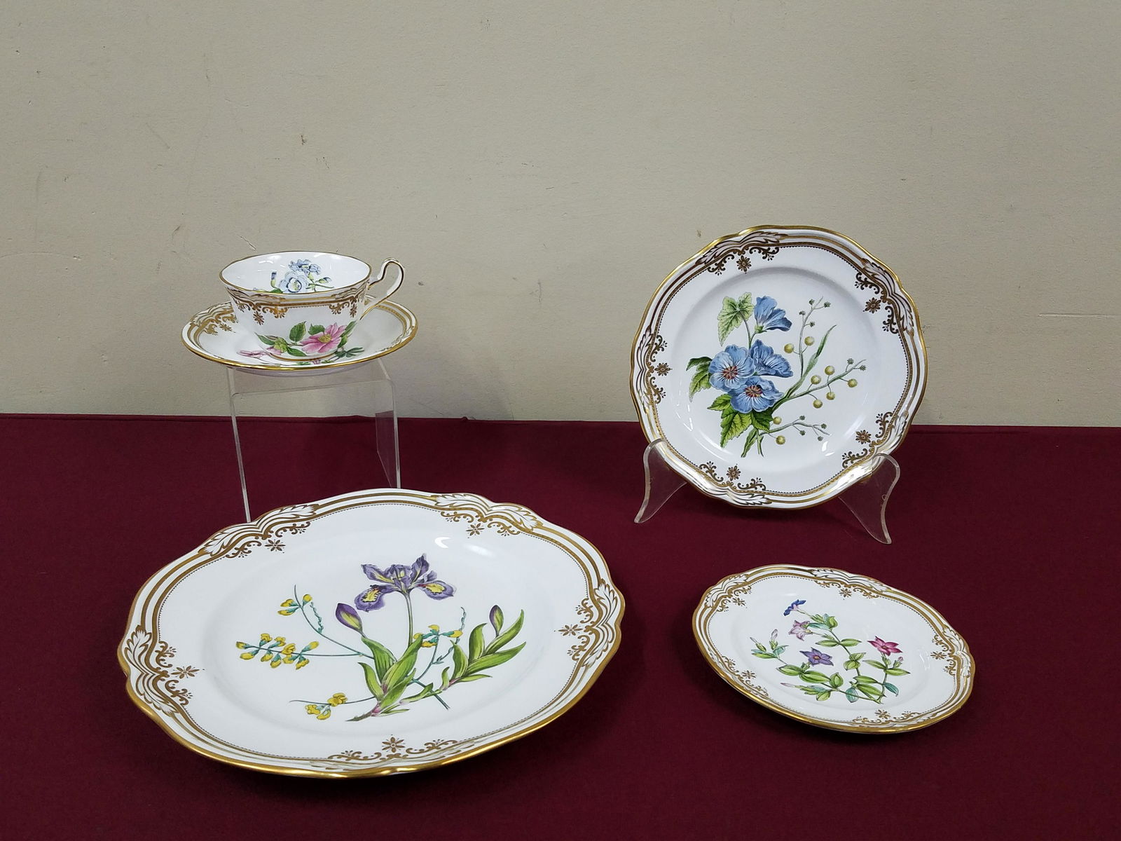 5 Pc Stafford Flowers Place Setting (1 of 8)