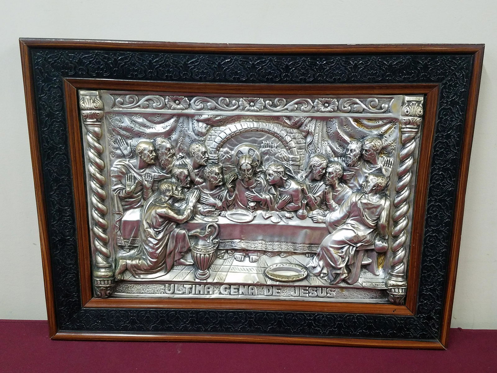 M. Registrado Last Supper Wall Sculpture (1 of 2)