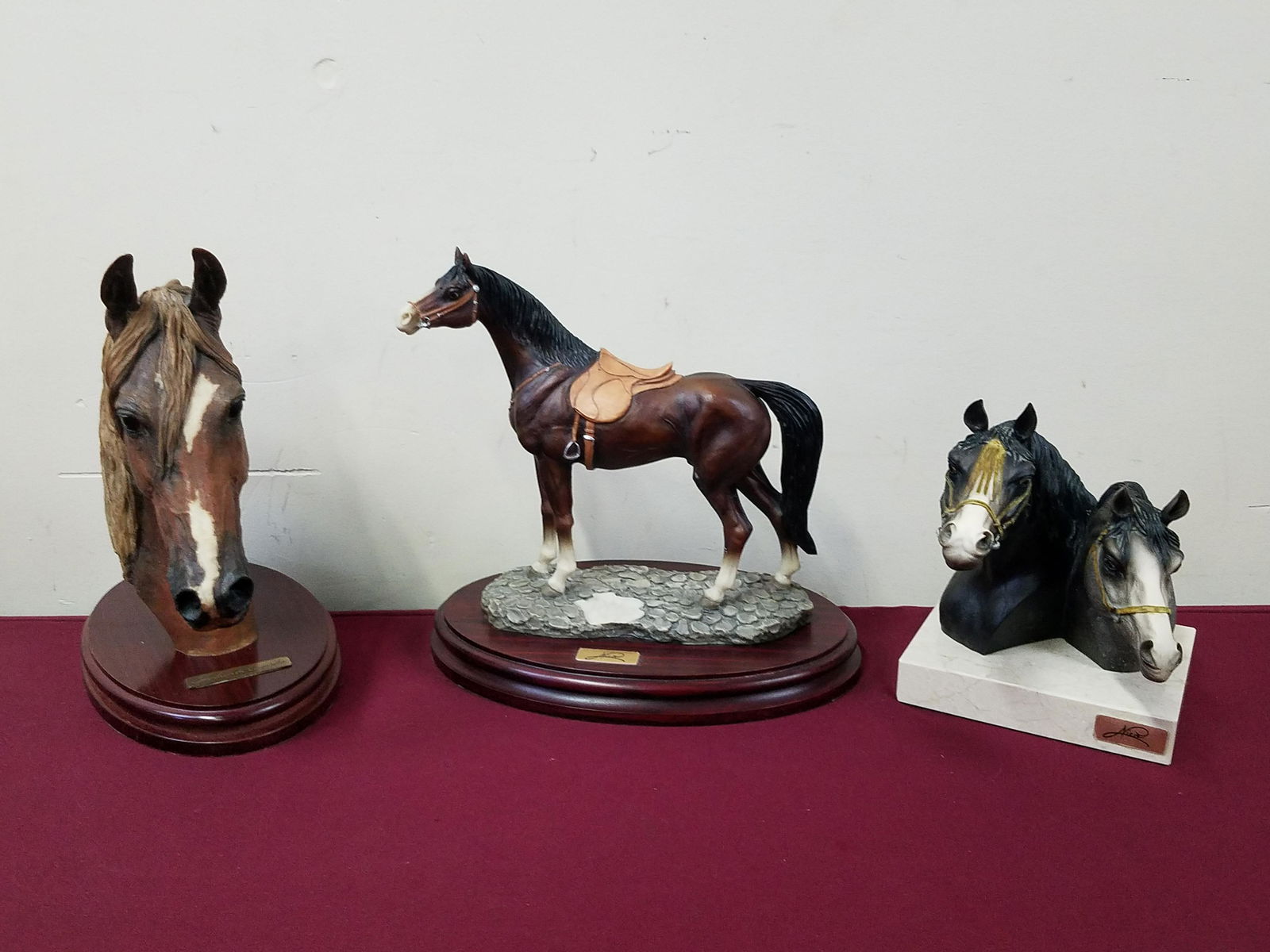 3 Horse Sculptures incl Jose Luis de Casasola (1 of 8)