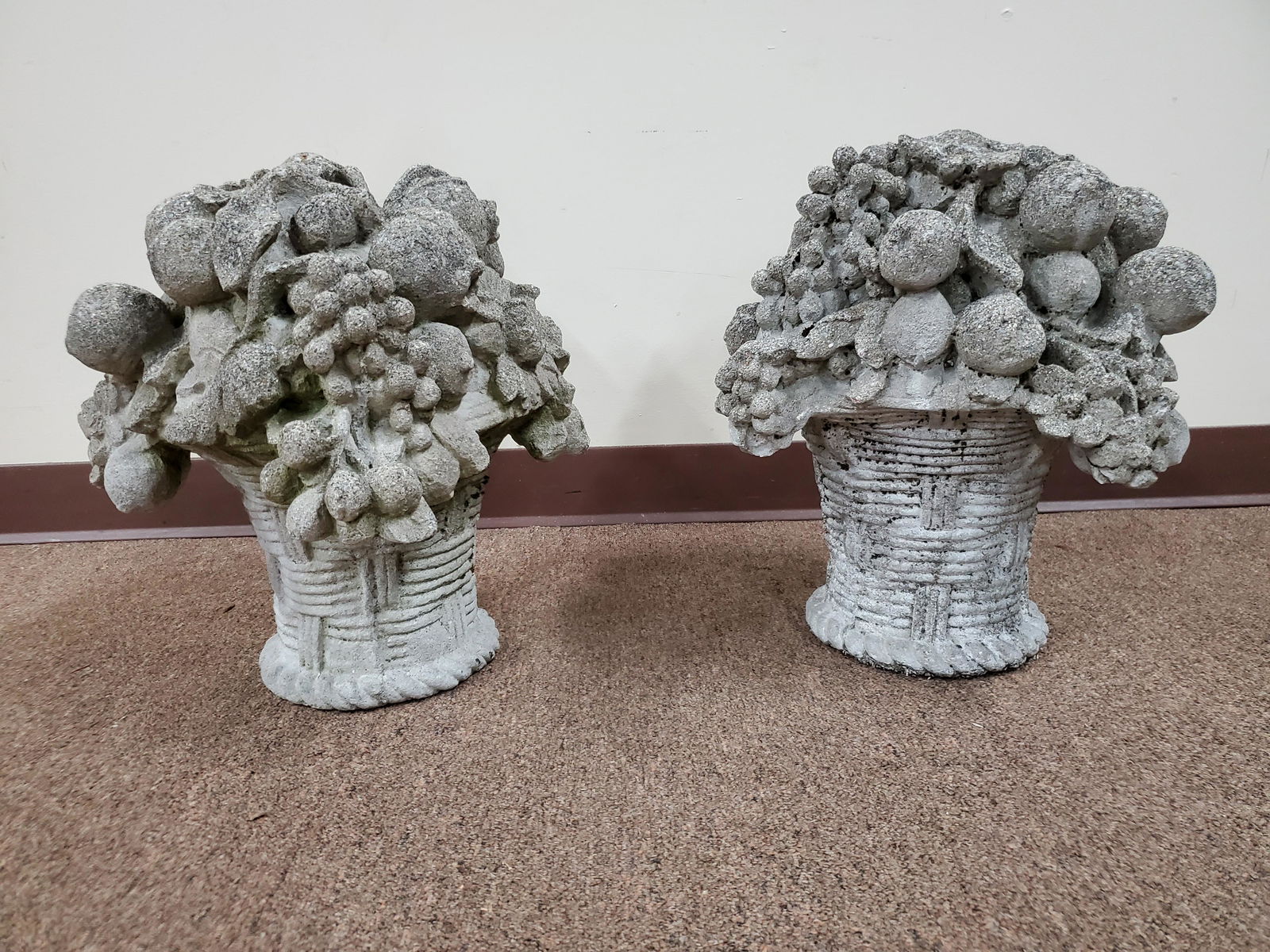 2 Concrete Fruit Baskets (1 of 1)