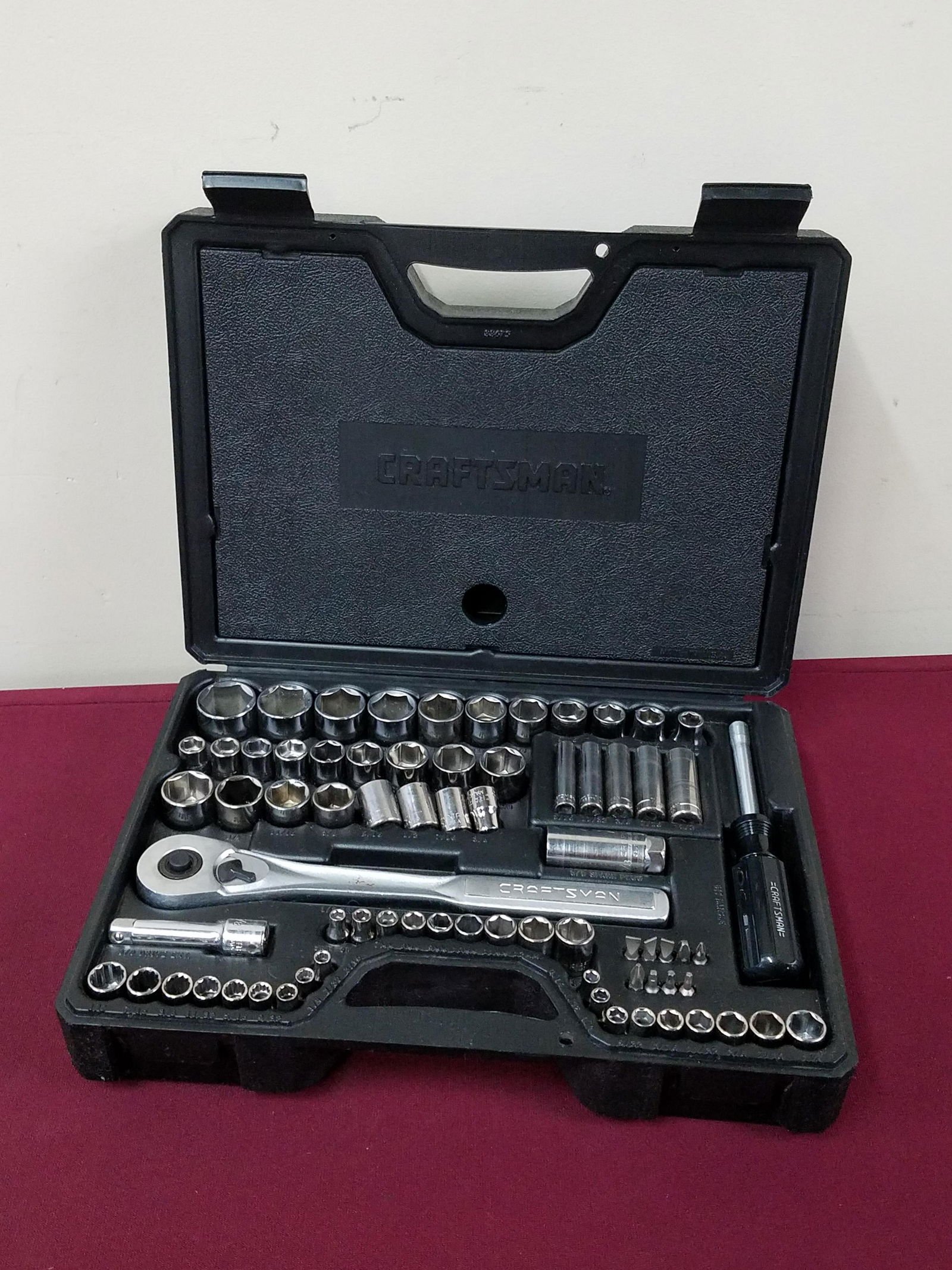 75 Pc Craftsman Socket Set with Ratchets (1 of 3)