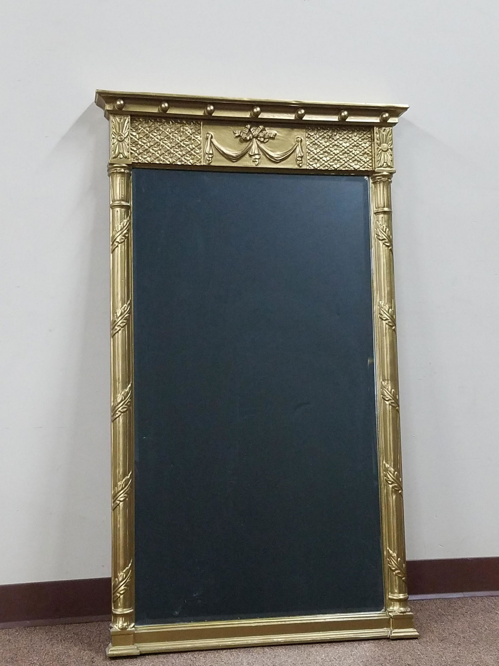Large Gilt Hall Mirror (1 of 2)