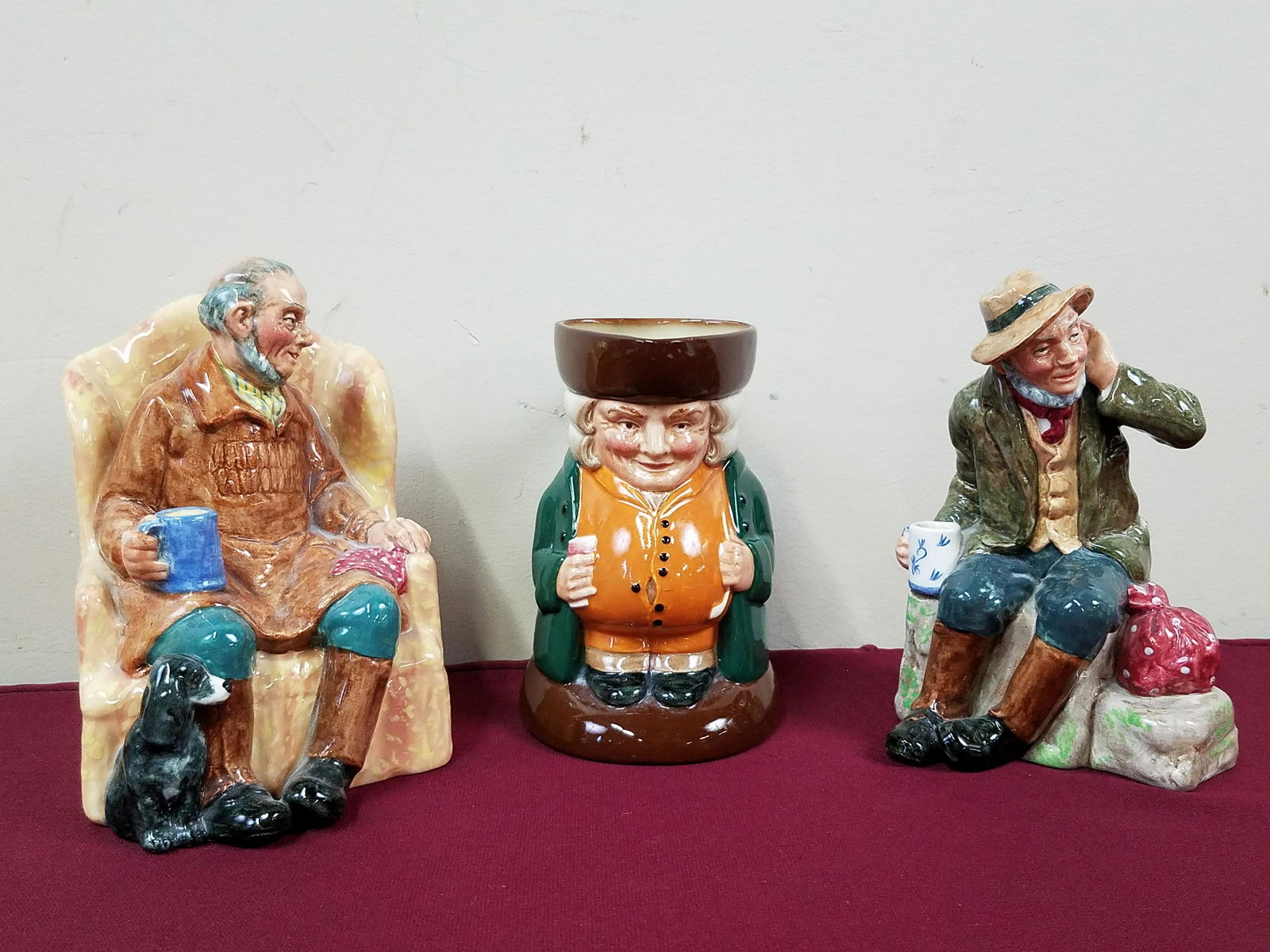 3 Pcs Royal Doulton incl Uncle Ned (1 of 7)