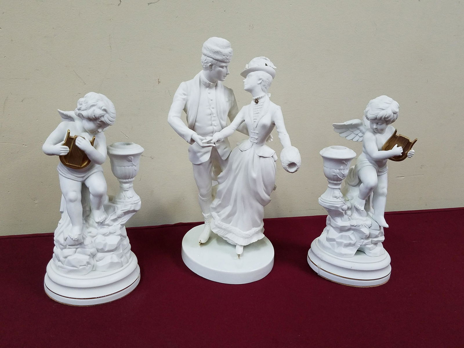 3 Franklin Mint Figurines incl Skating in the Park (1 of 5)