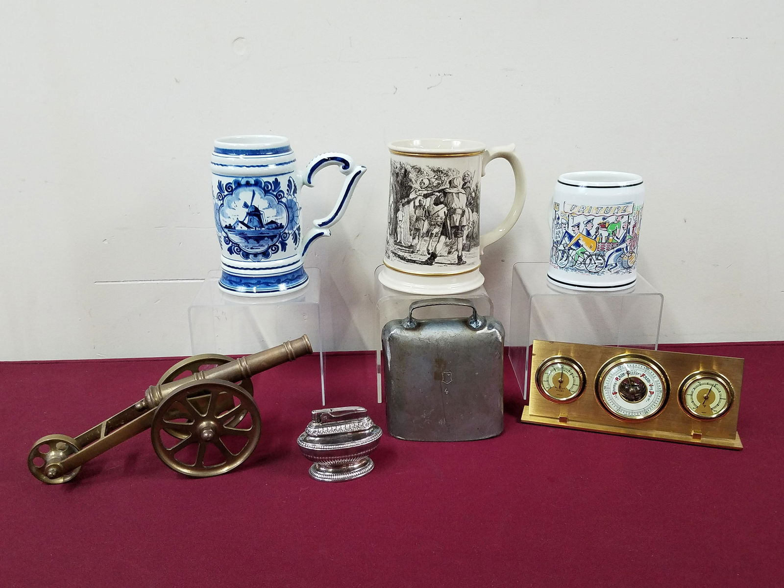 7 Pcs incl Cannon, Desk Thermometer and Lighter (1 of 10)