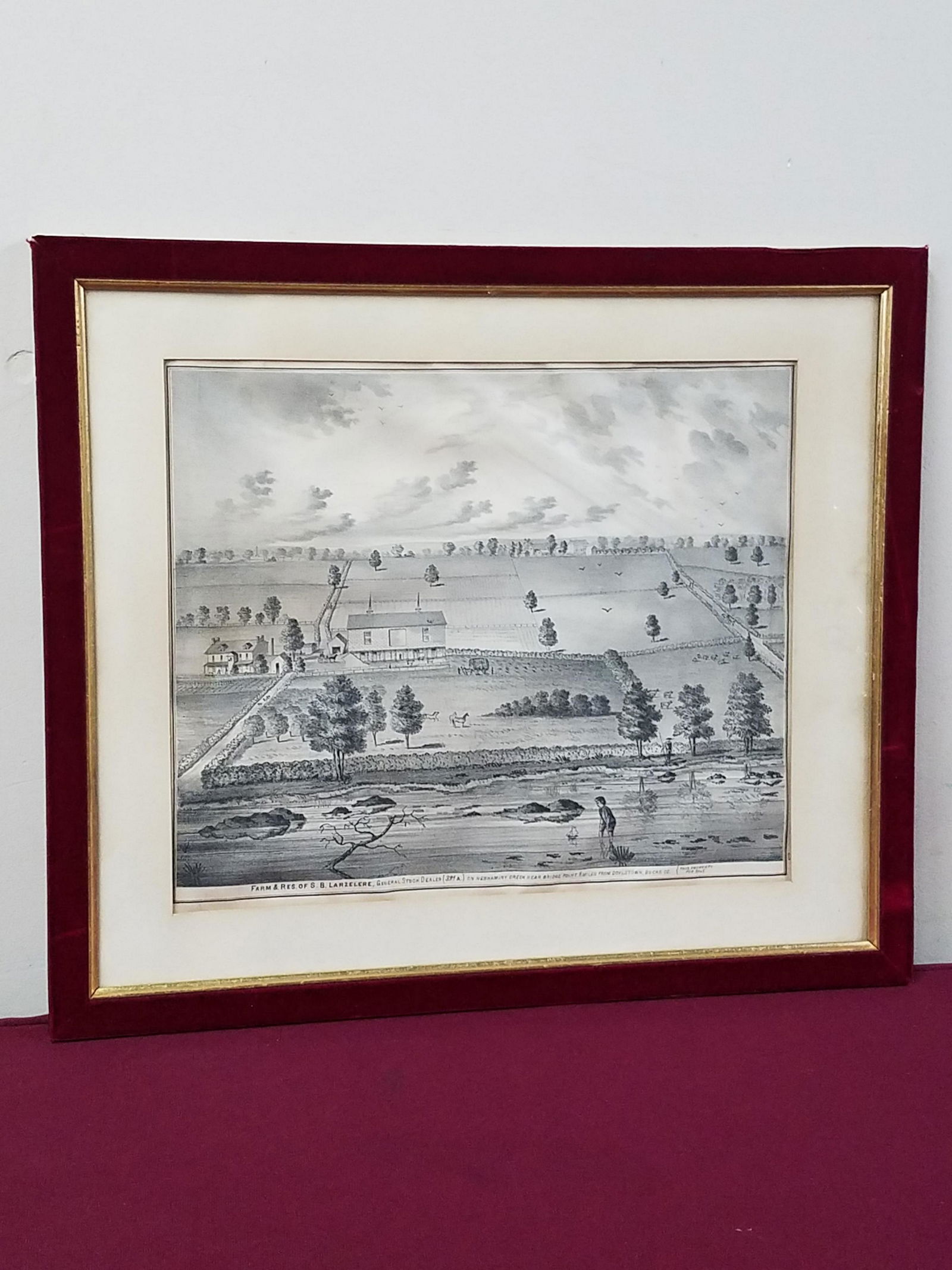 Bucks County S. B. Larzelere Farm Print (1 of 3)