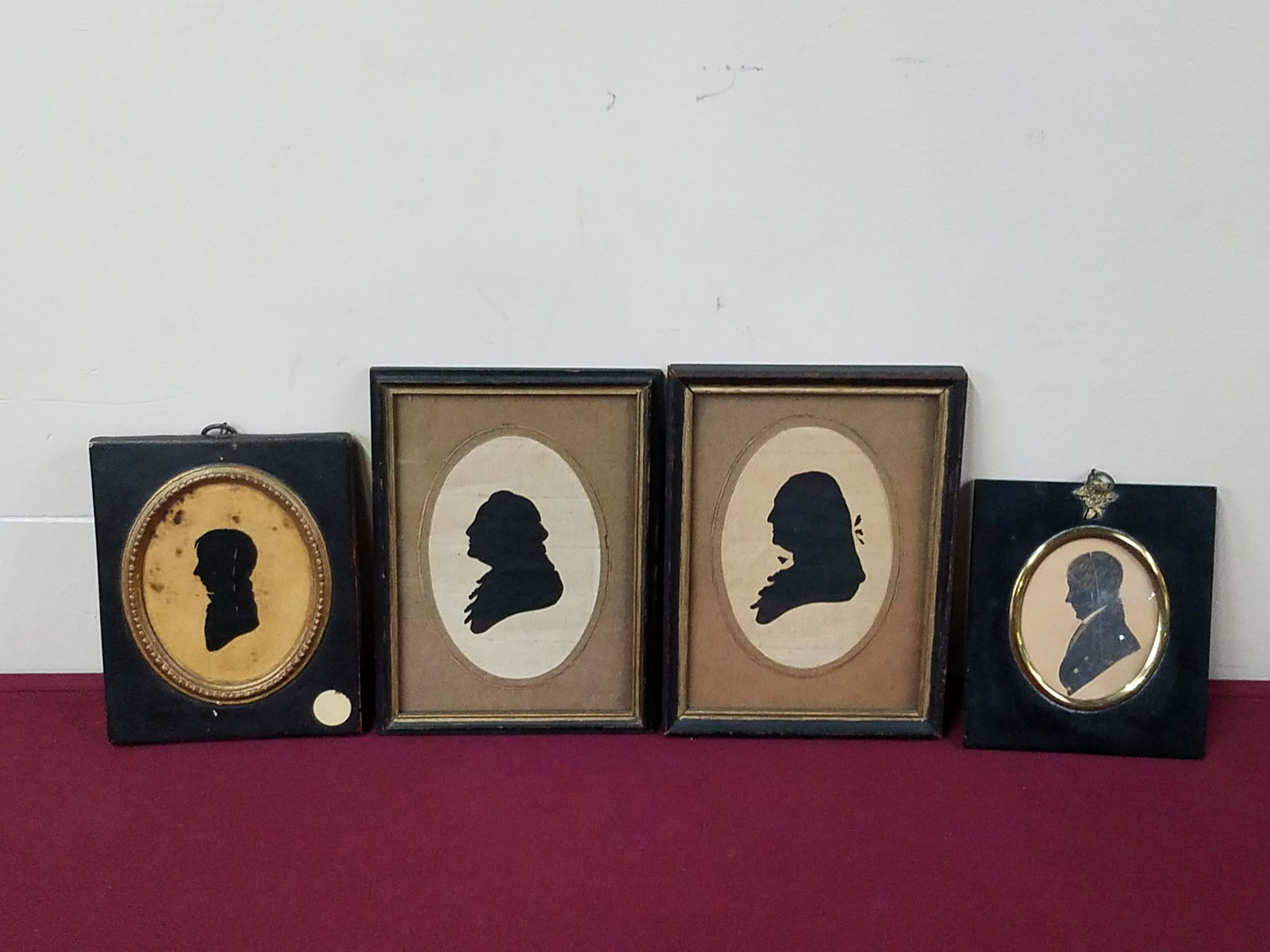 4 Silhouettes incl 2 Peale Museum Eagle (1 of 11)